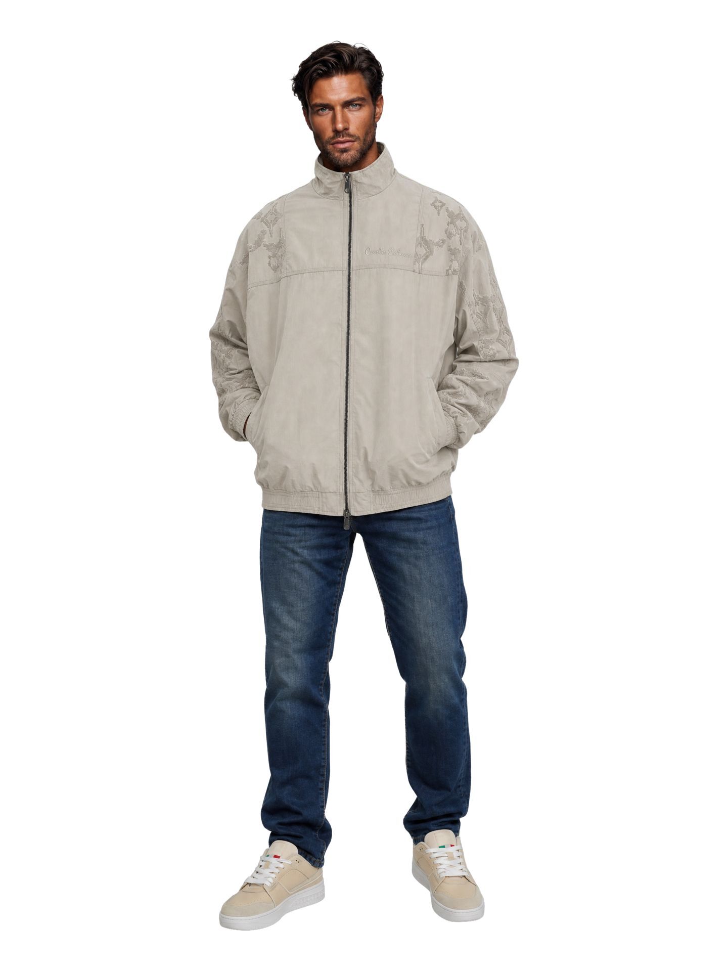  Tracksuit Jacke mit Flockprint- Soft Impact