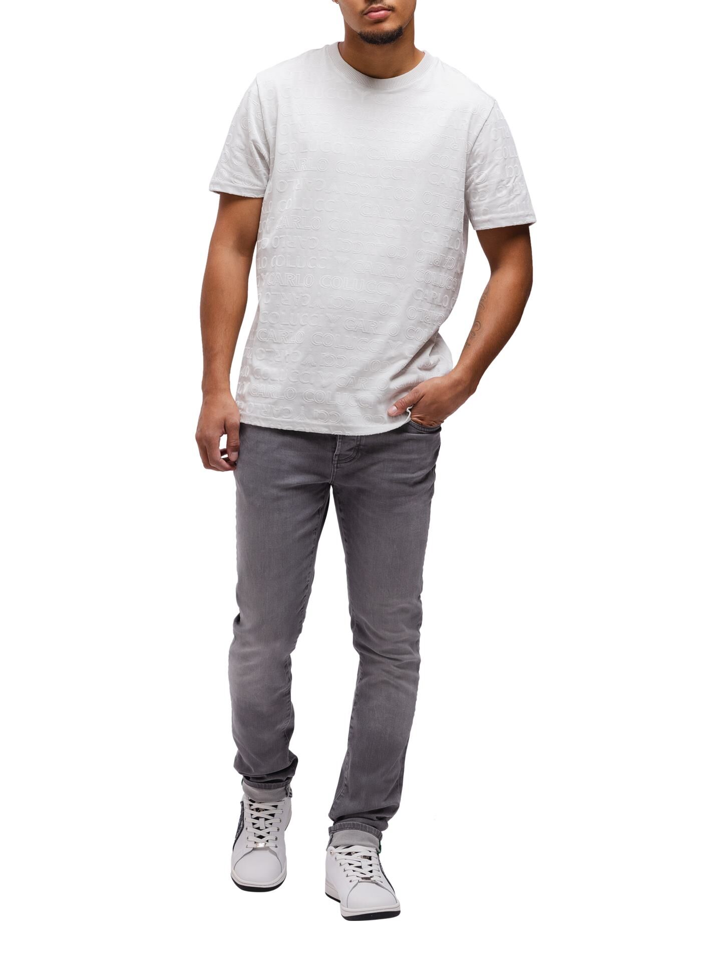 Vintage Jeans mit leichten Waschungen