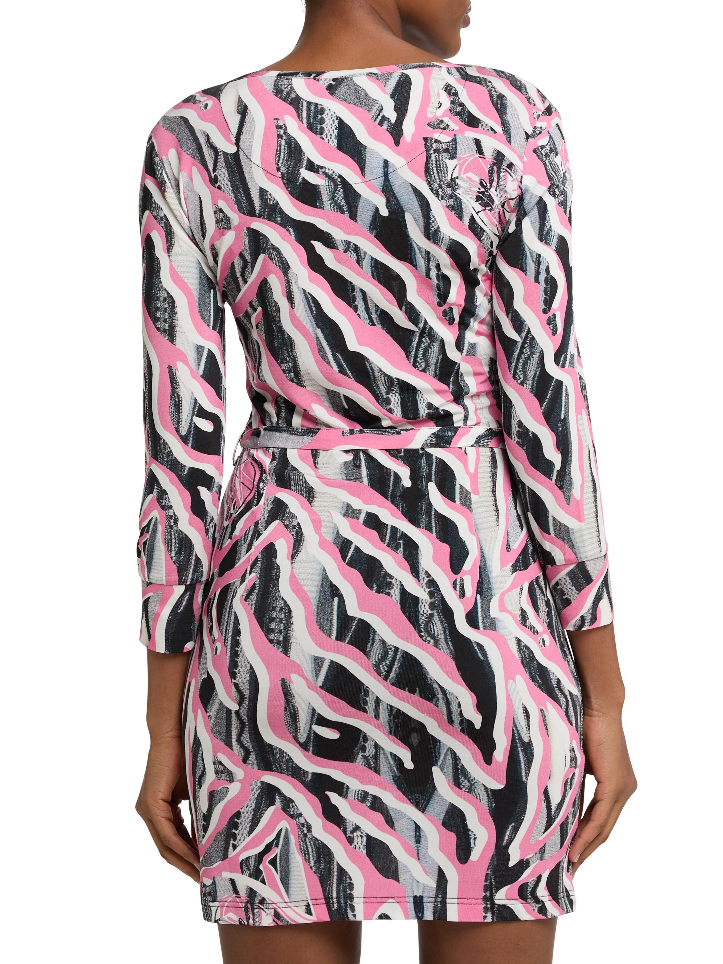  Allover print dress