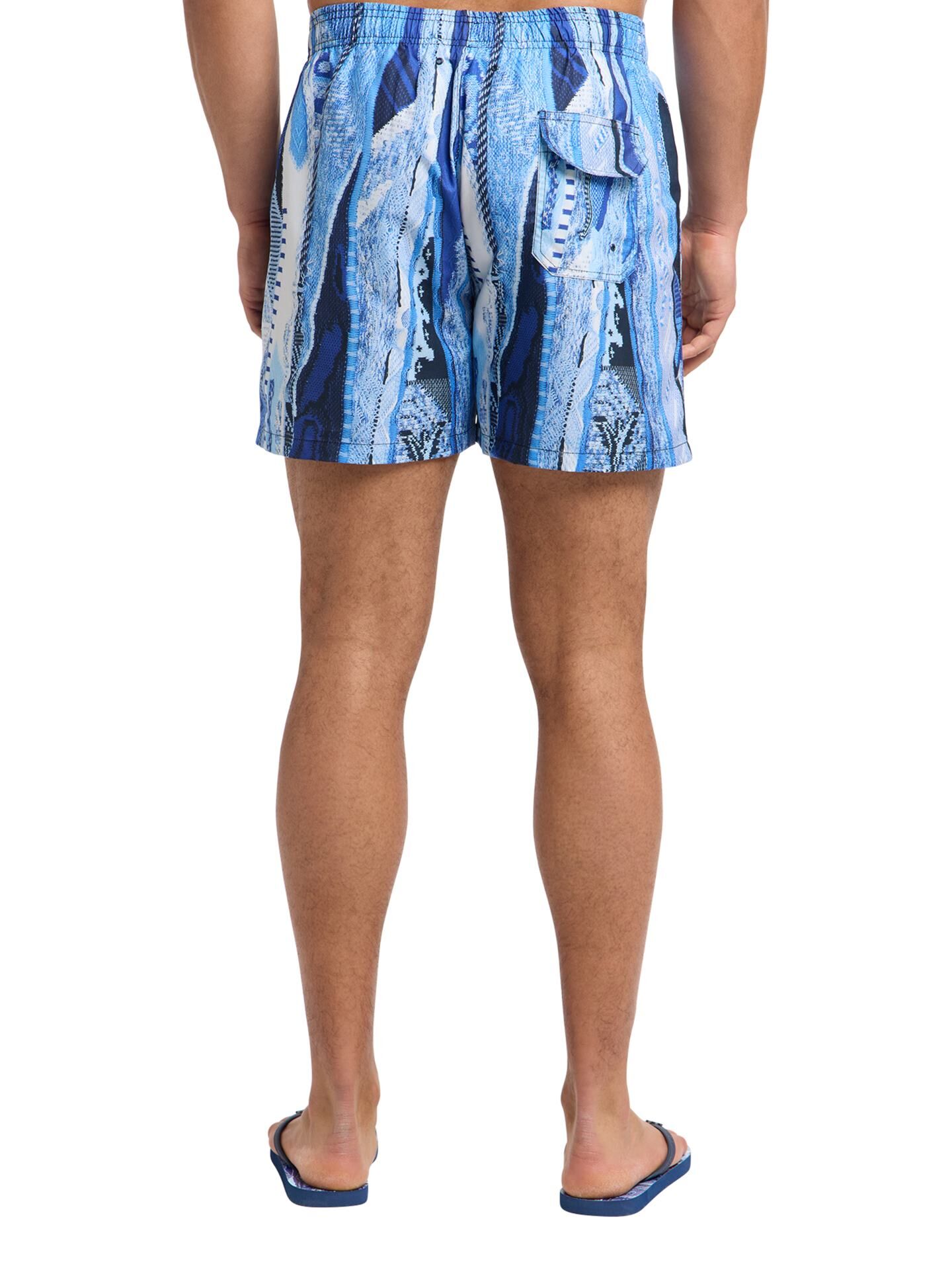 Schwimmshort mit Knitprint
