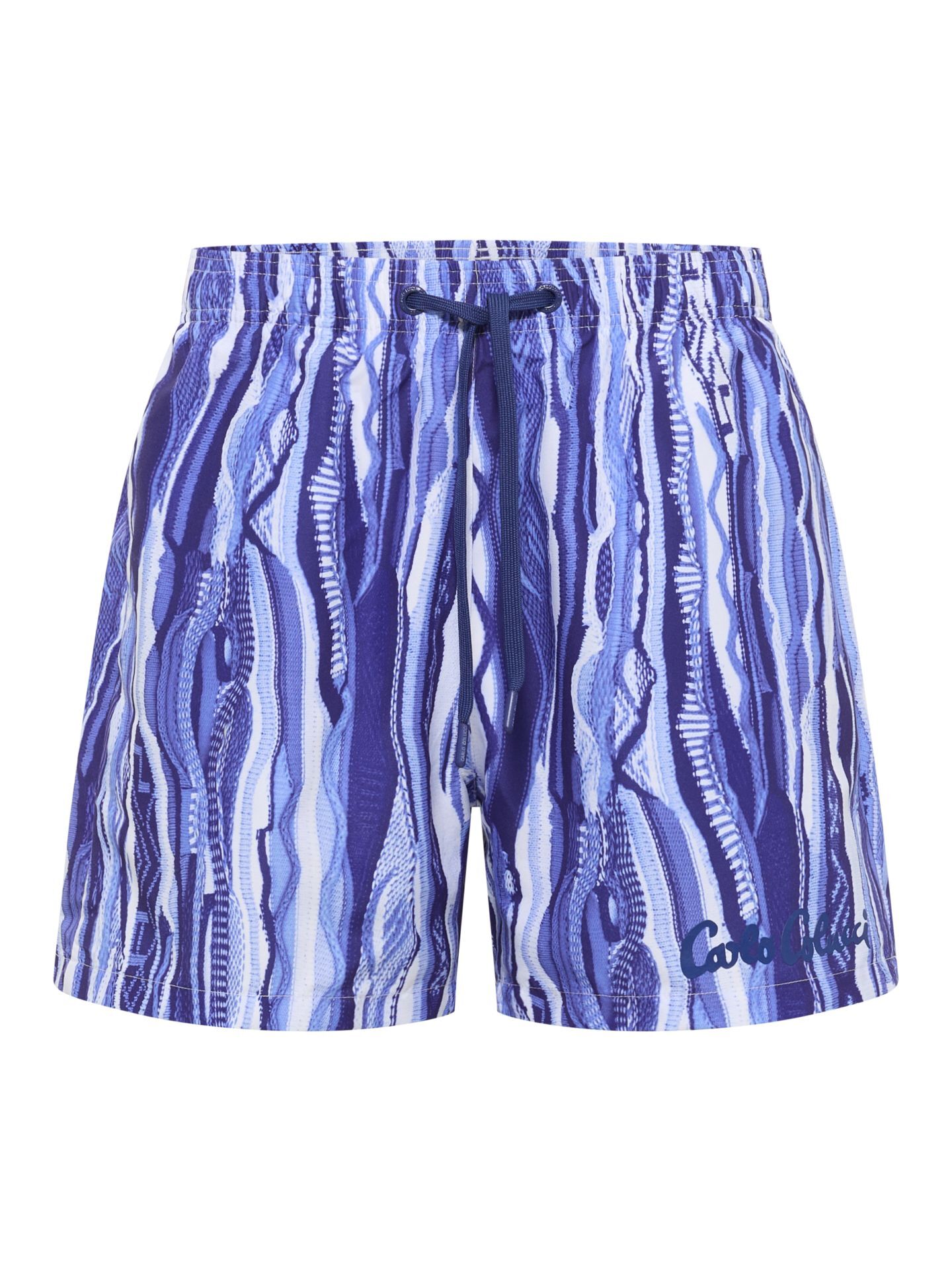  CARLO COLUCCI Swimshort - Signature Knit Print