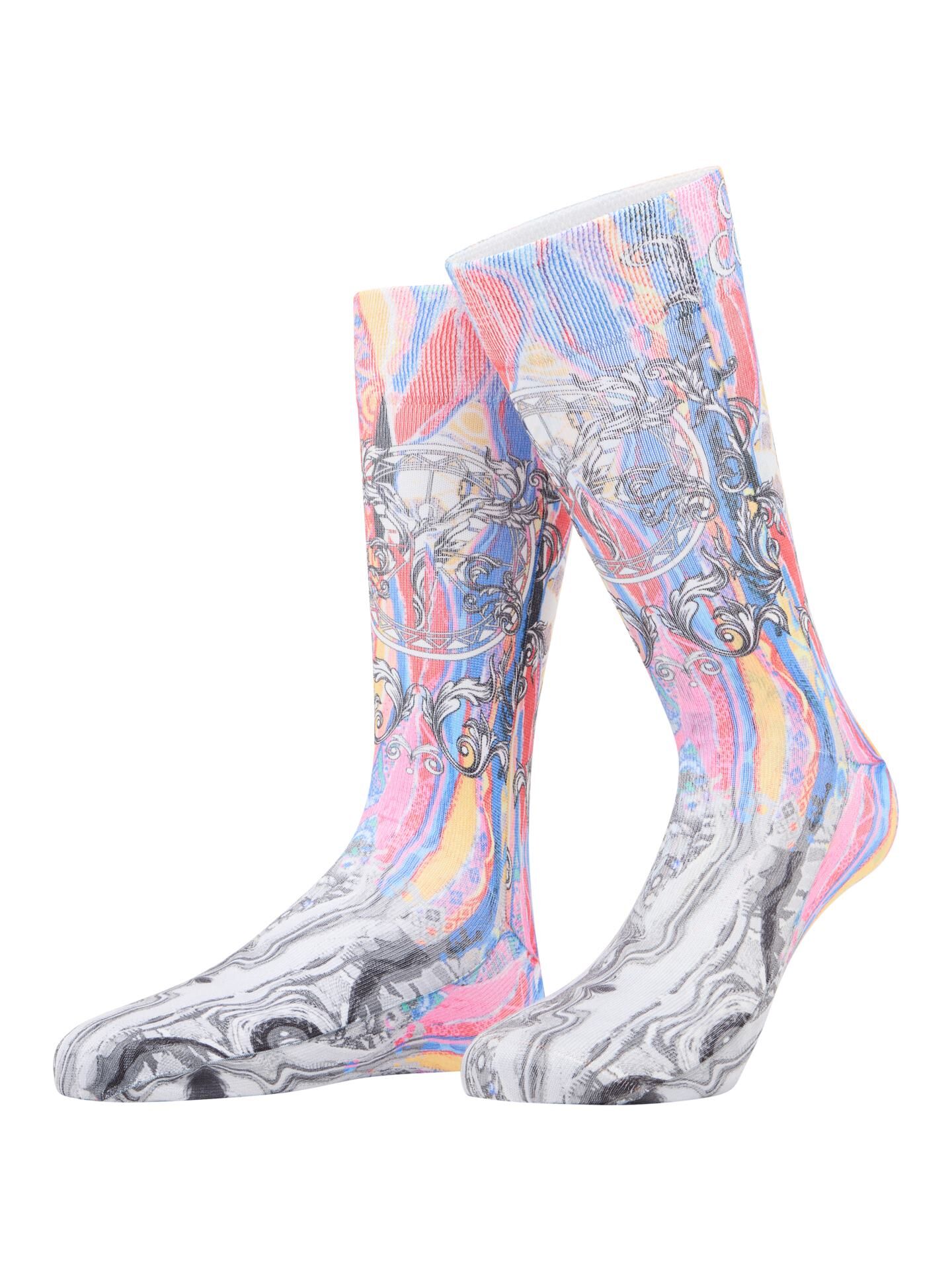 Bedruckte Socken -Fusion-