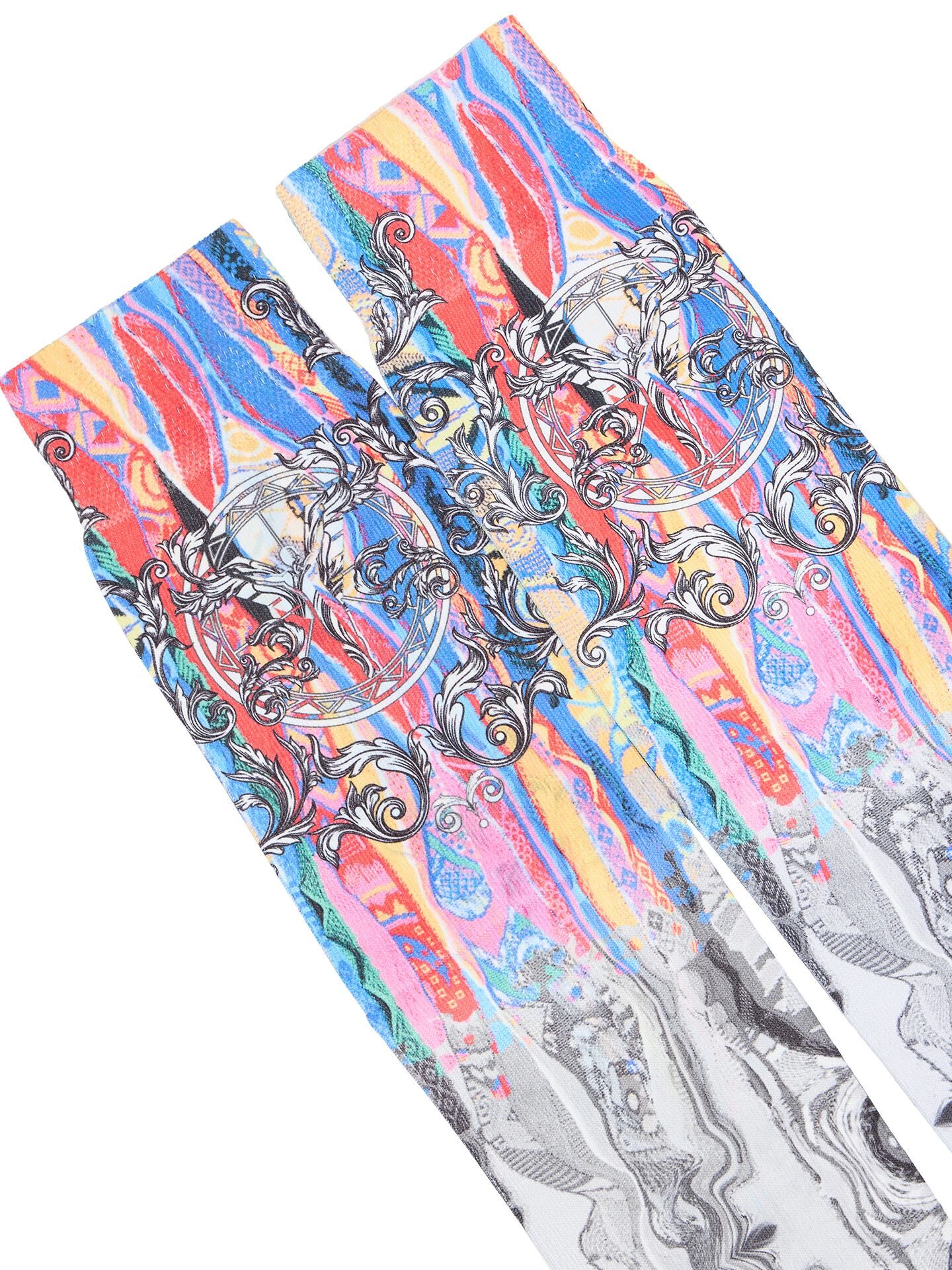 Bedruckte Socken -Fusion-