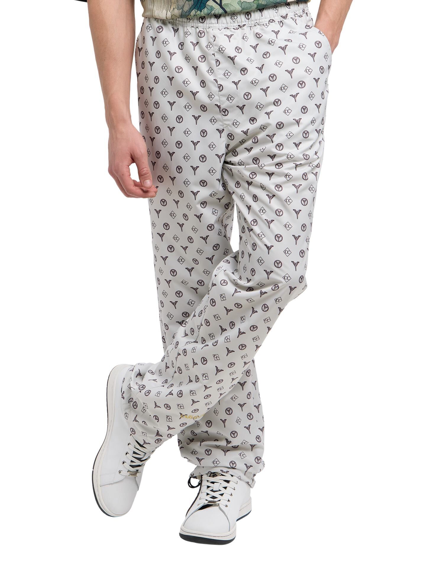 Wide leg pants - Torn pages of Colucci