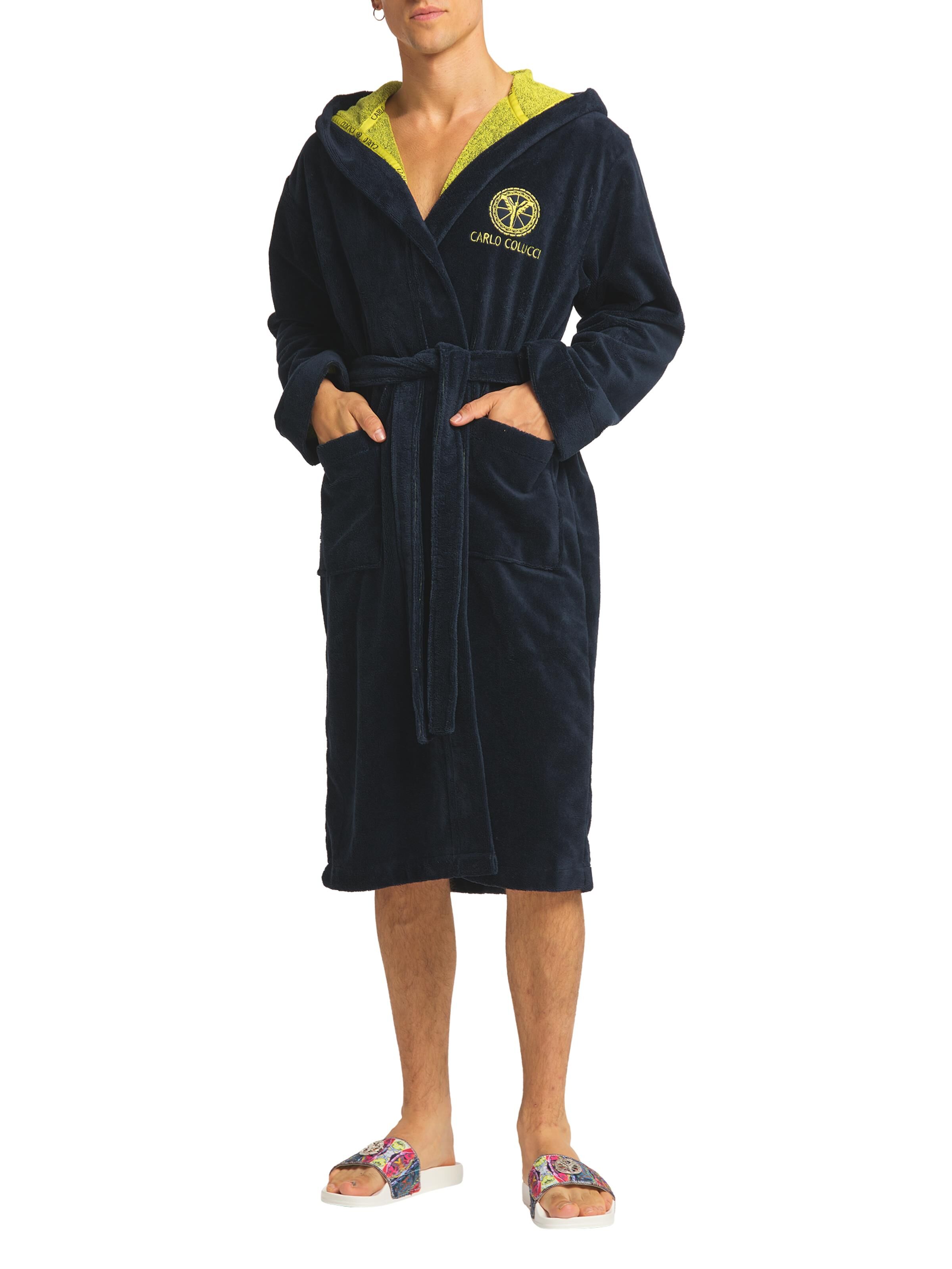 Bademantel mit Kapuze