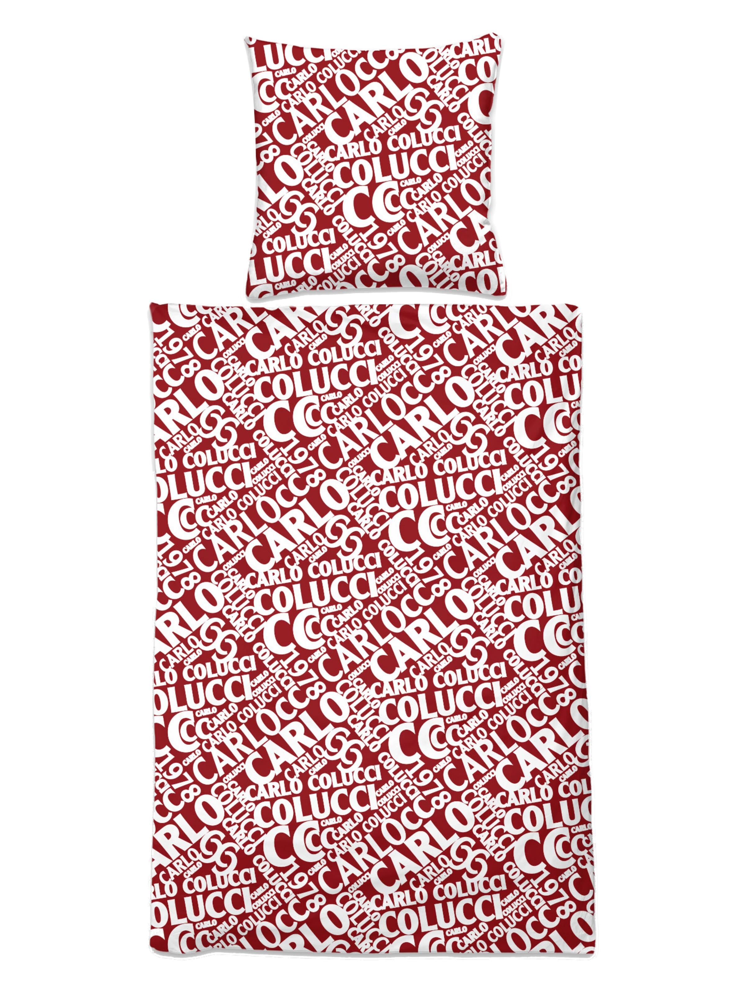 Bed linen with different lettering