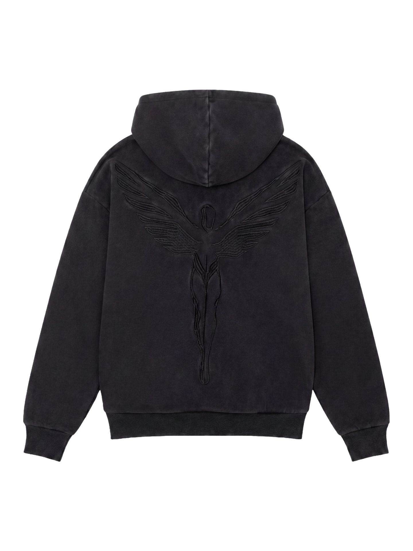  Sweatjacke im Used Look