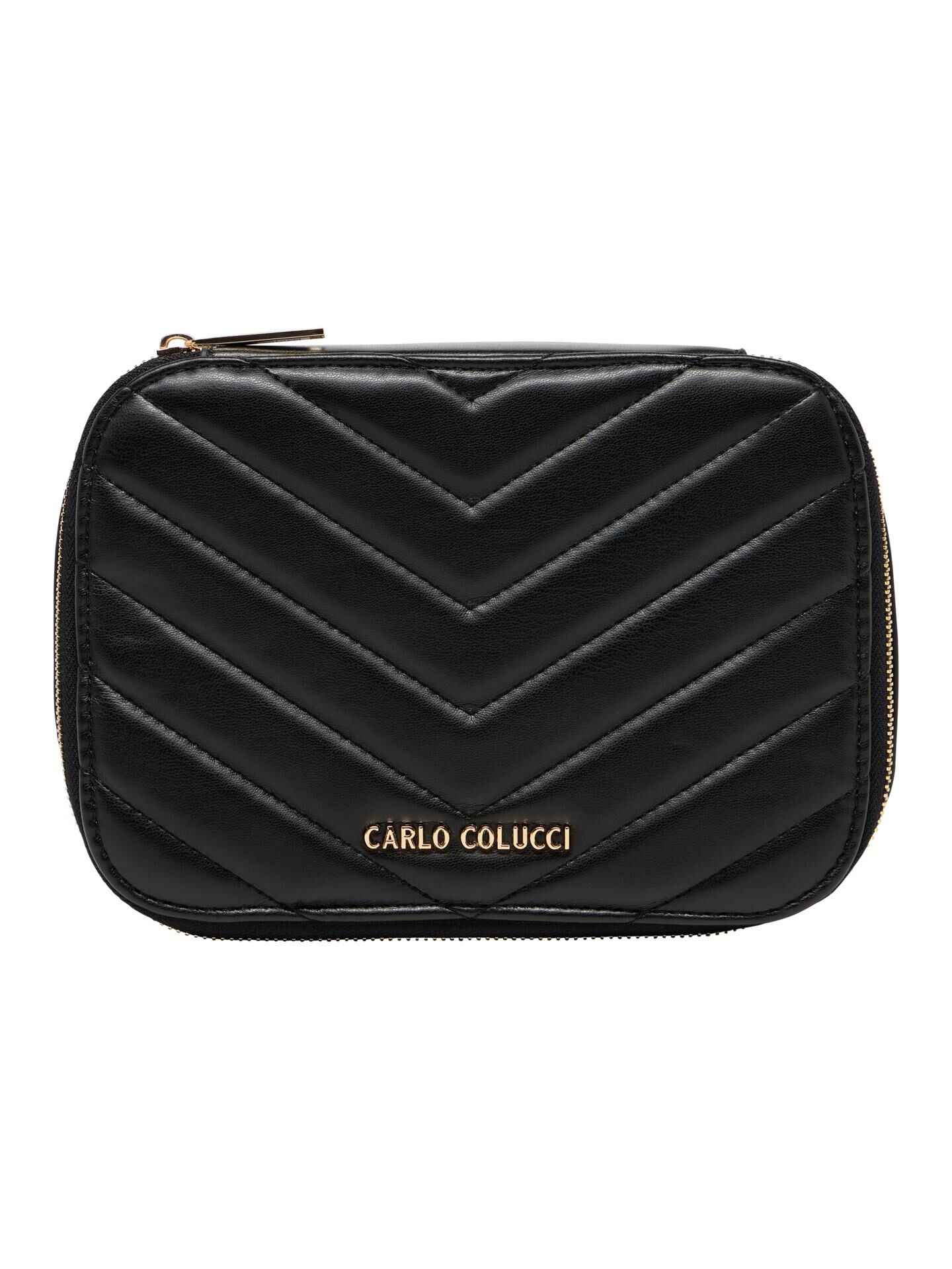 Quilted vanity bag