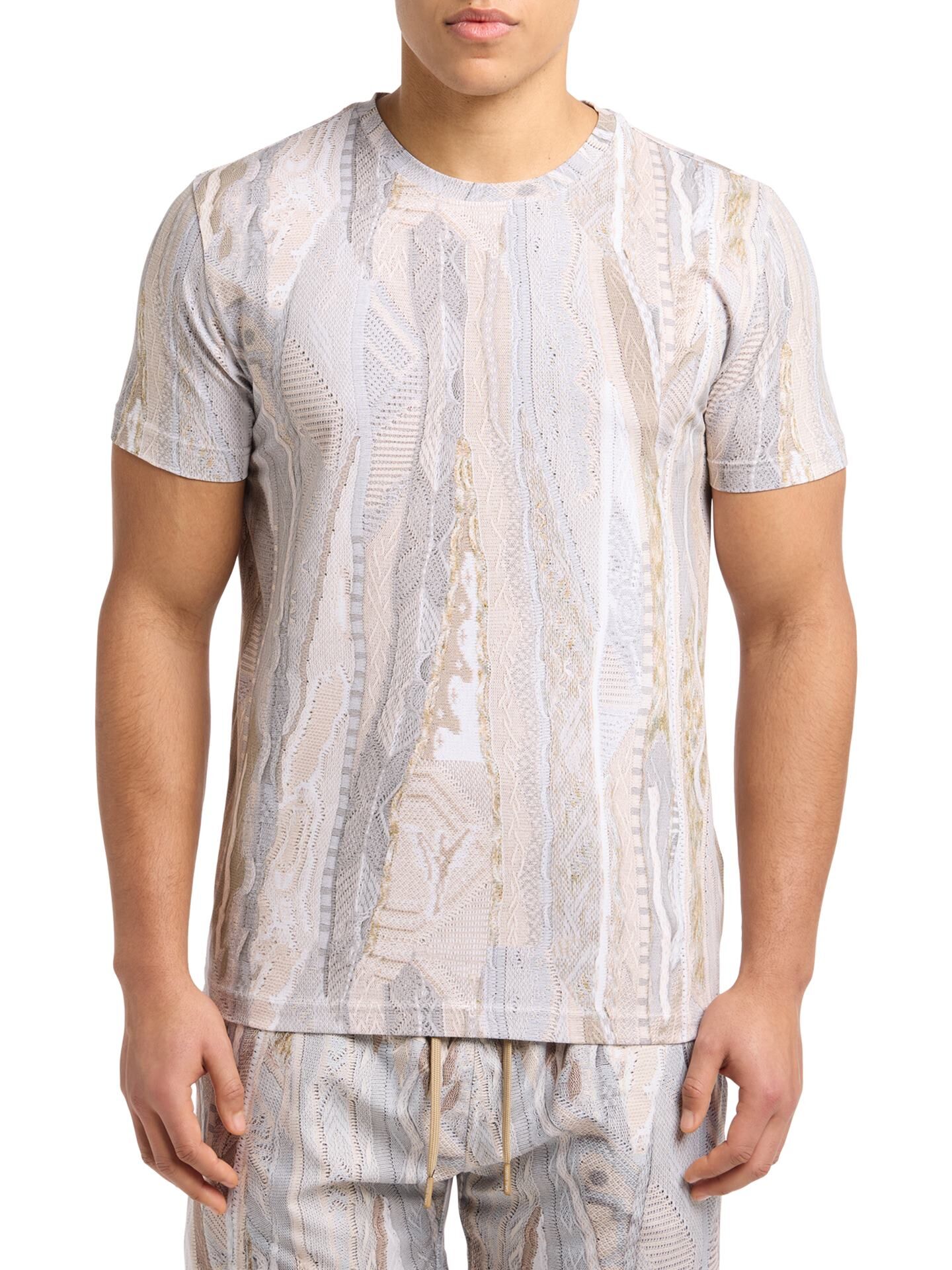 T-Shirt mit Knitprint