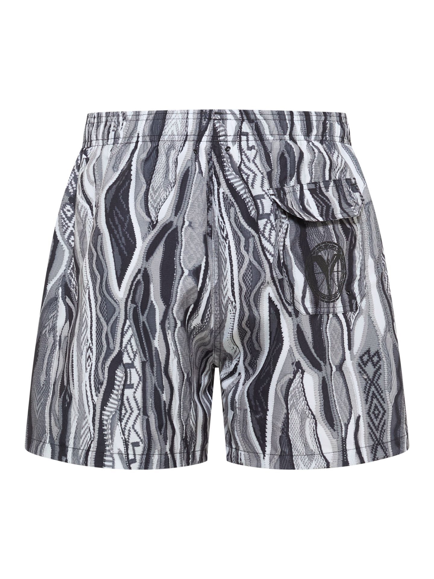  CARLO COLUCCI Swimshort - Signature Knit Print