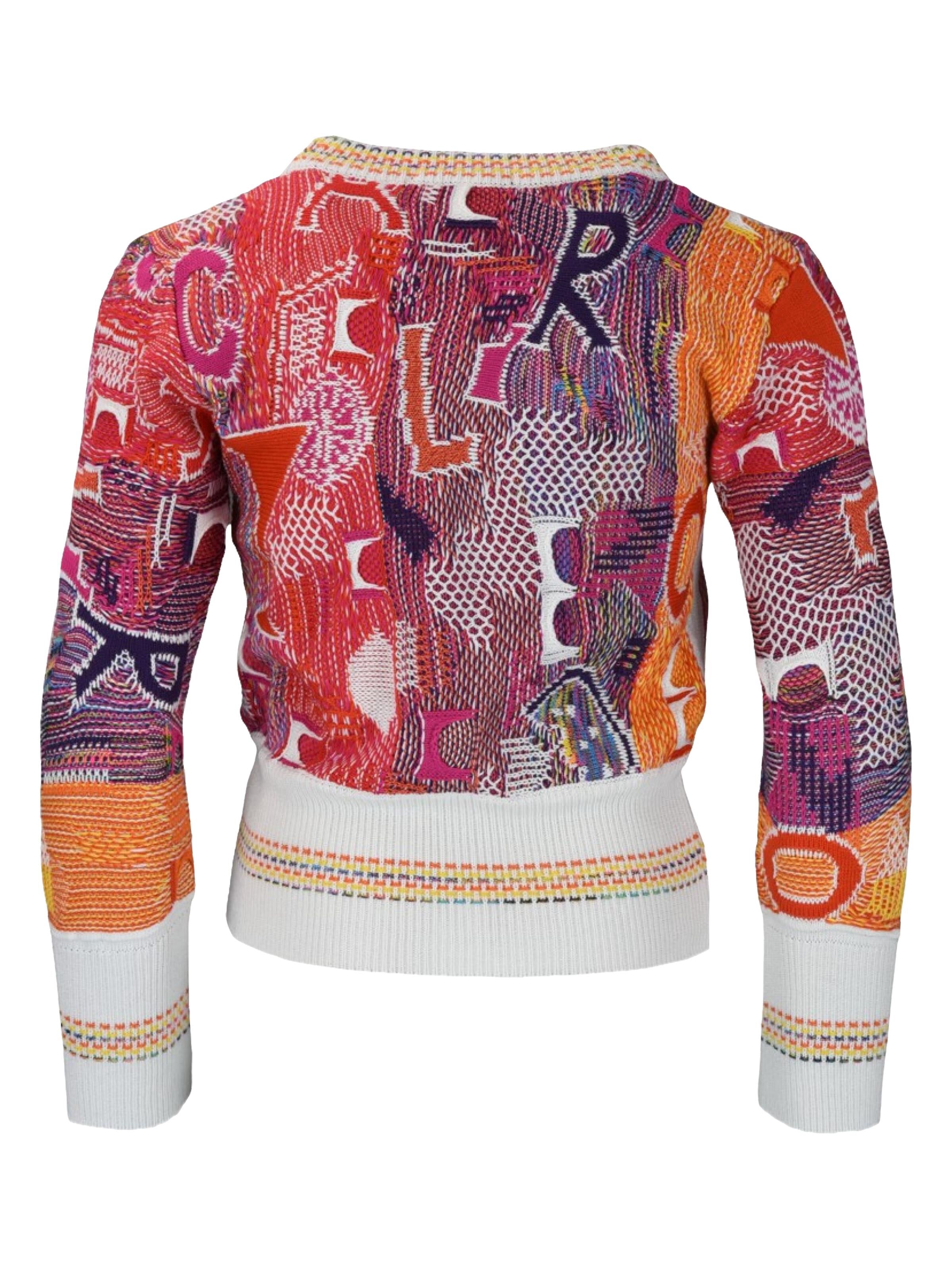  Allover Mädchen Pullover mit Muster