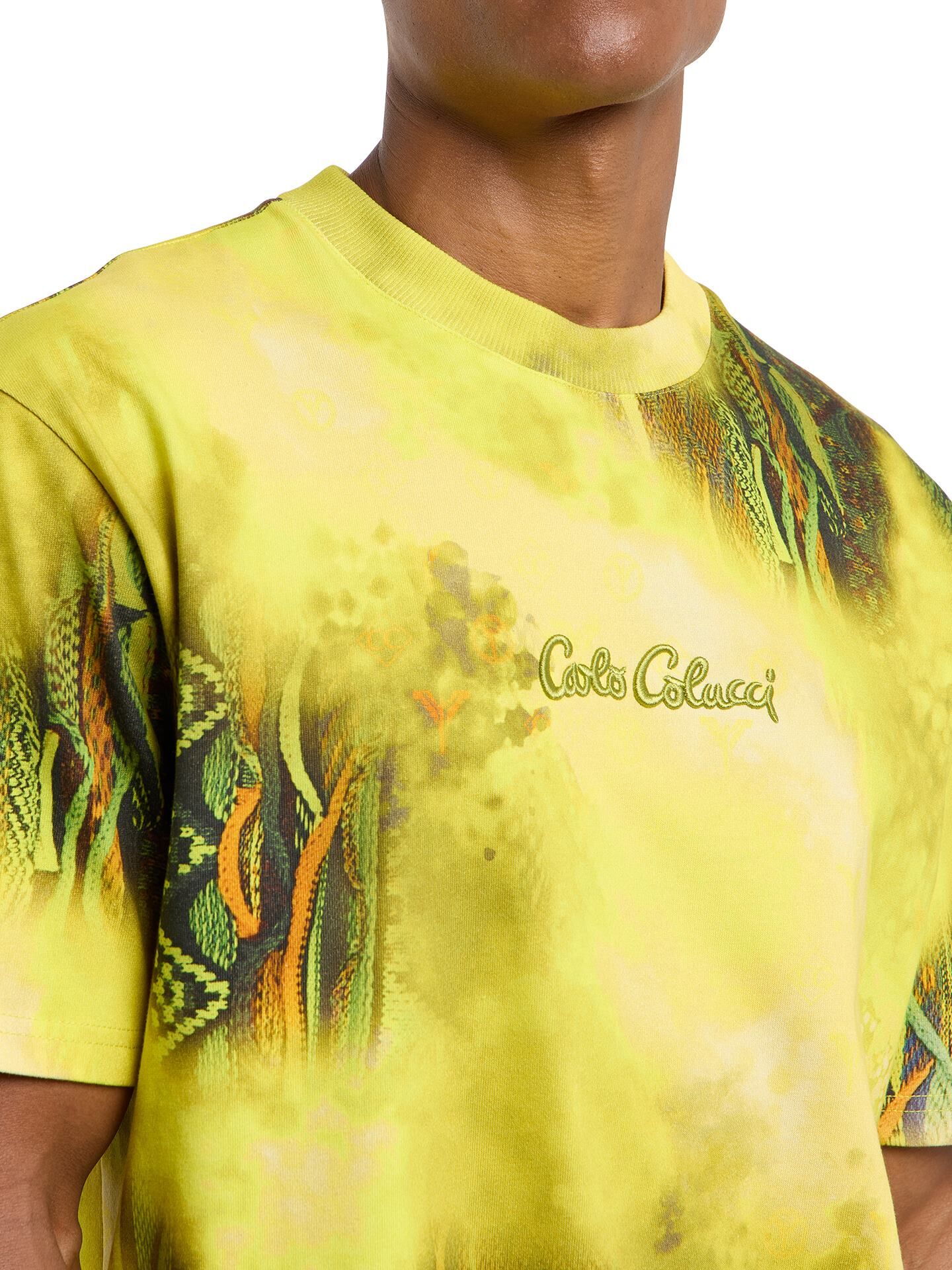Oversize T-Shirt - Sprayed knit