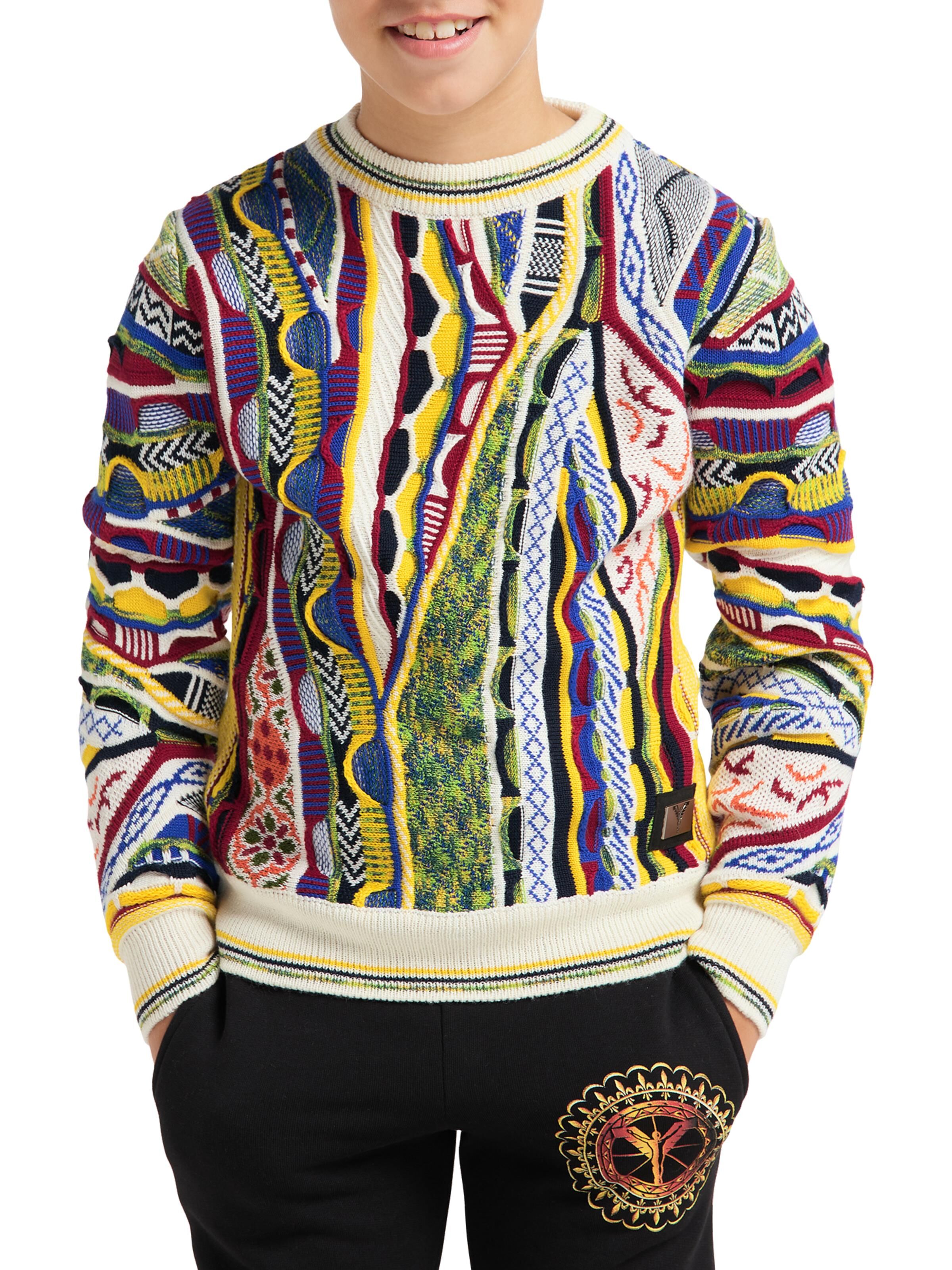  Colorful children jacquard sweater