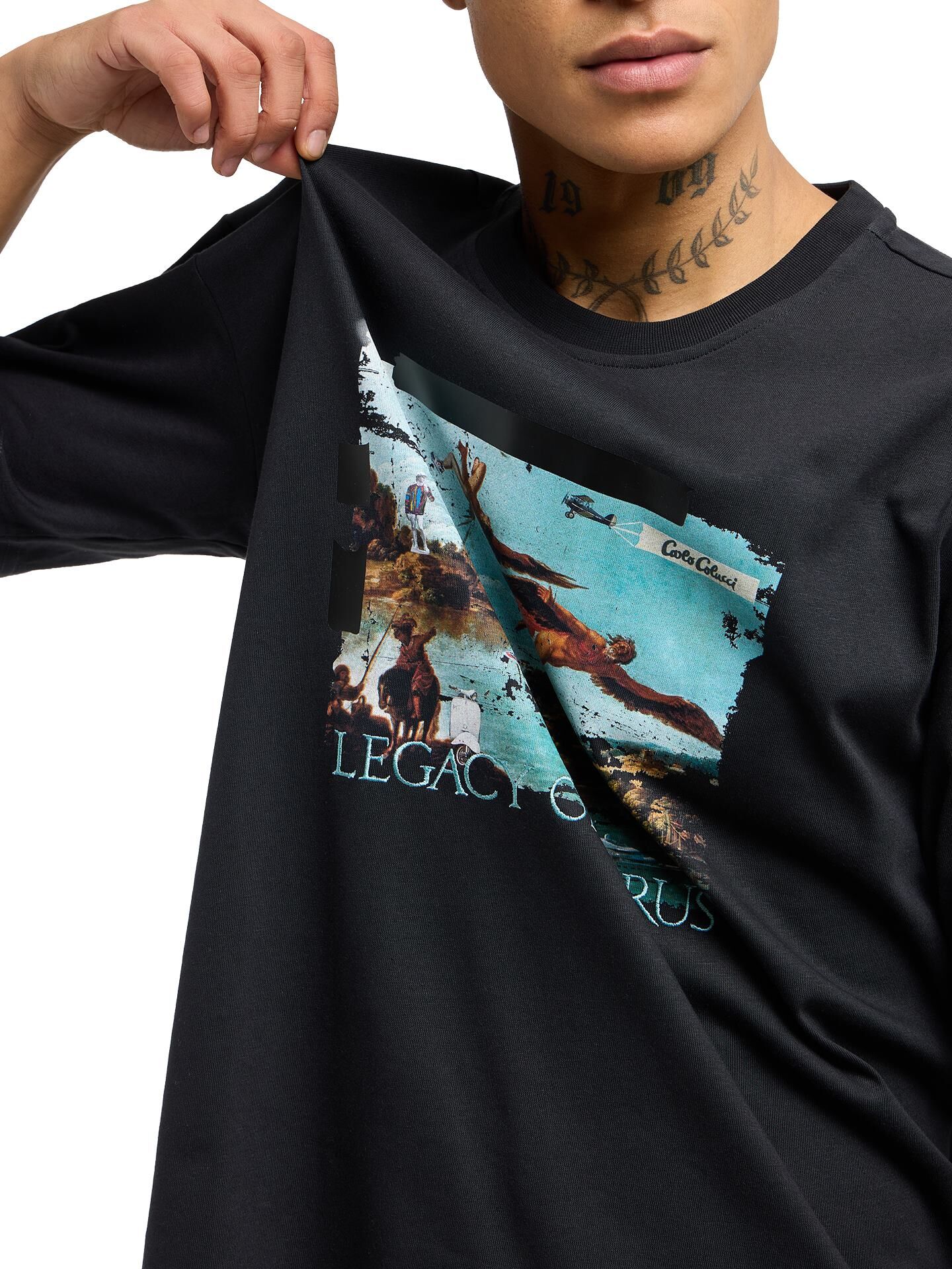 Oversize T-Shirt -Vermächtnis des Ikarus-