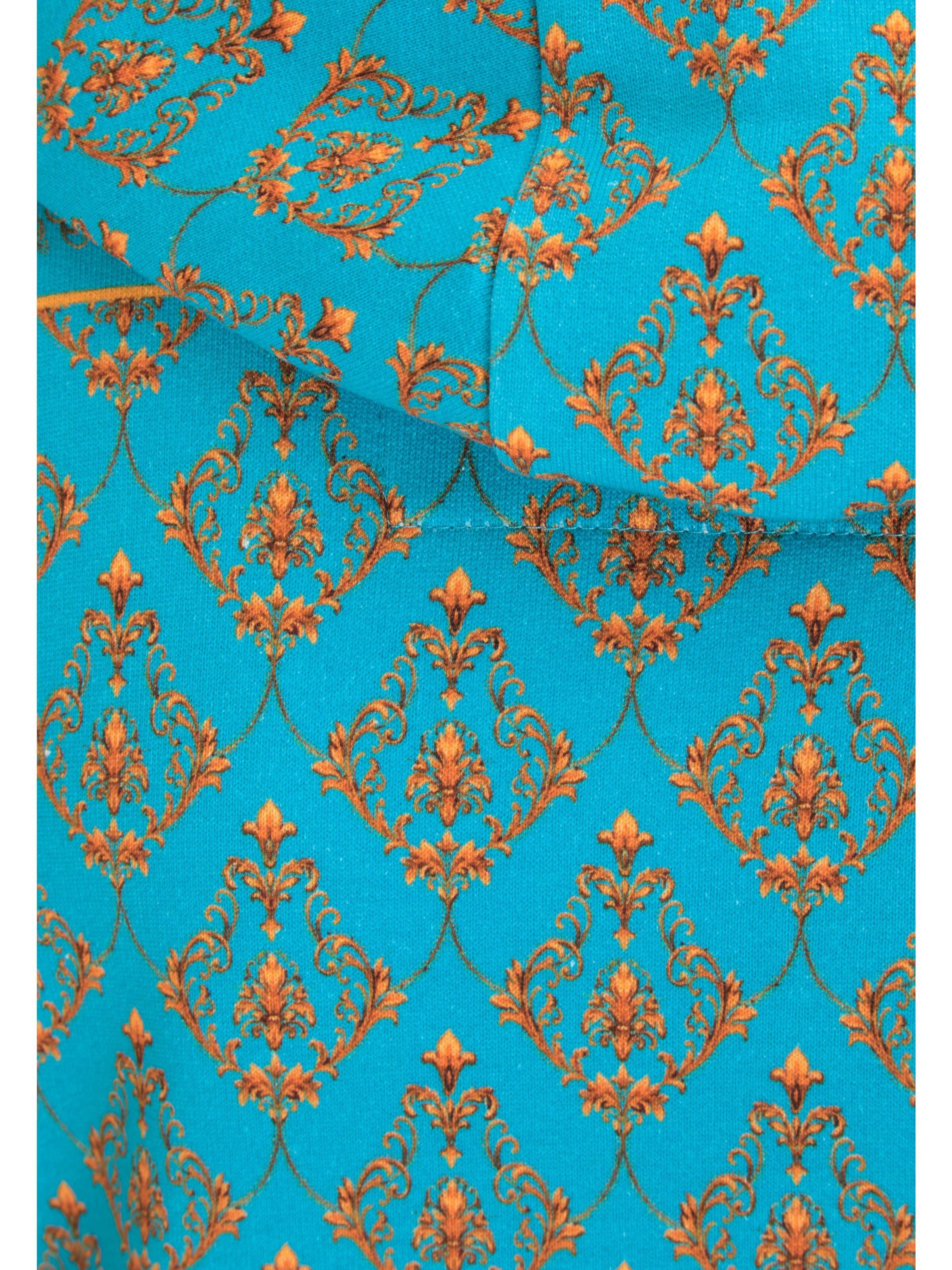  Kinder Hoodie mit Barock-Muster