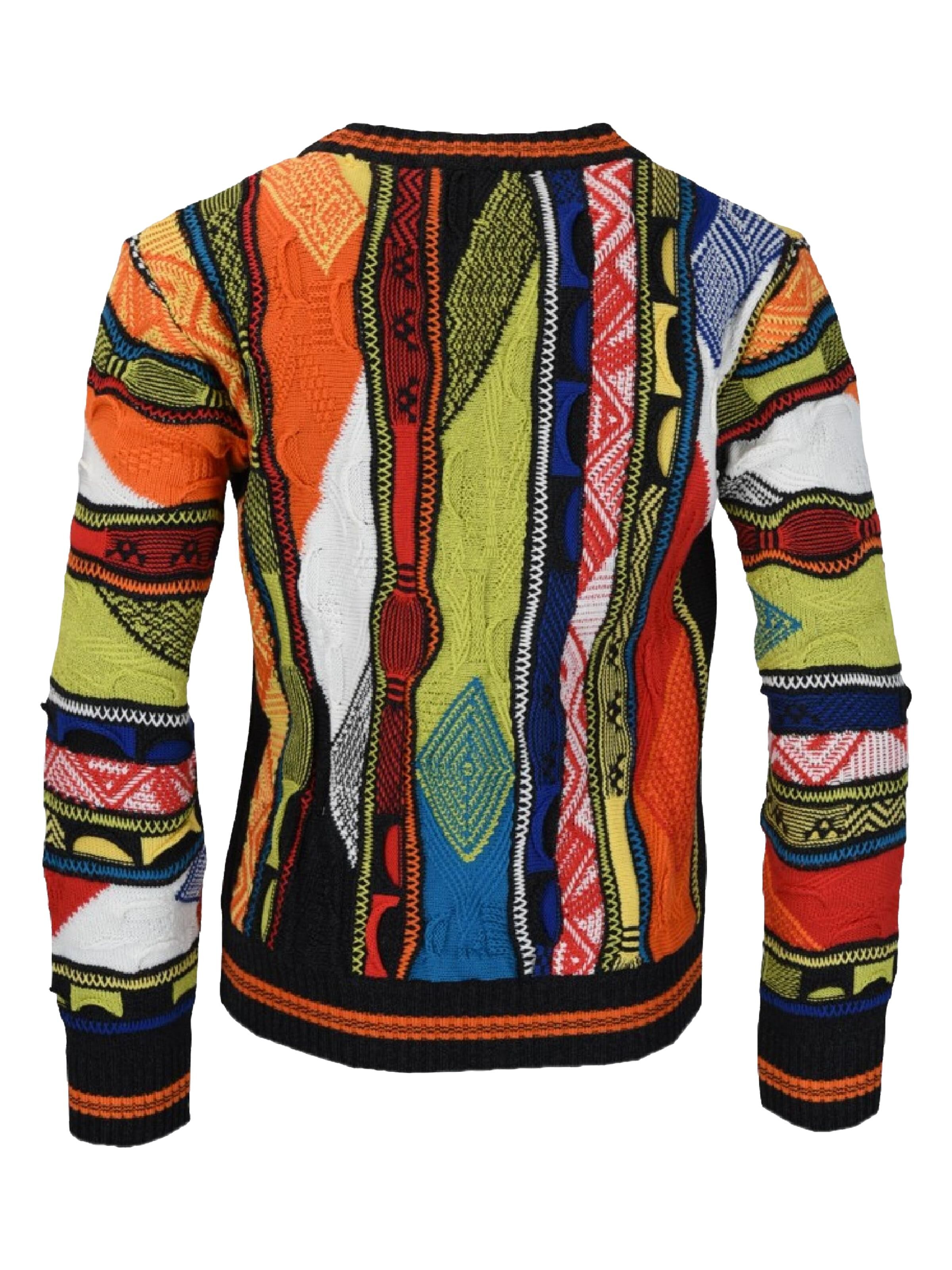  Bunter Strickpullover für Kinder