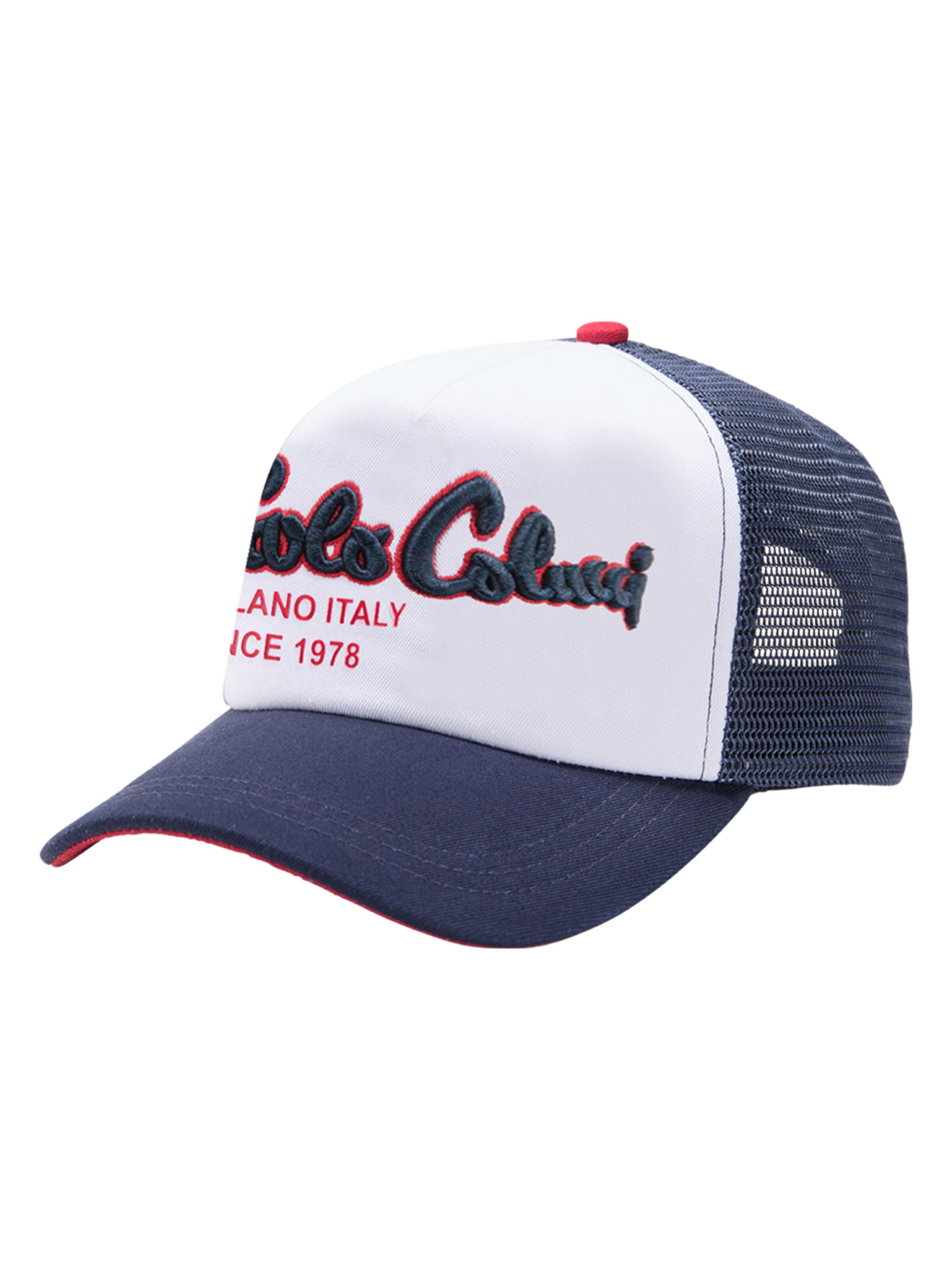  Unisex trucker cap with 3D embroidery