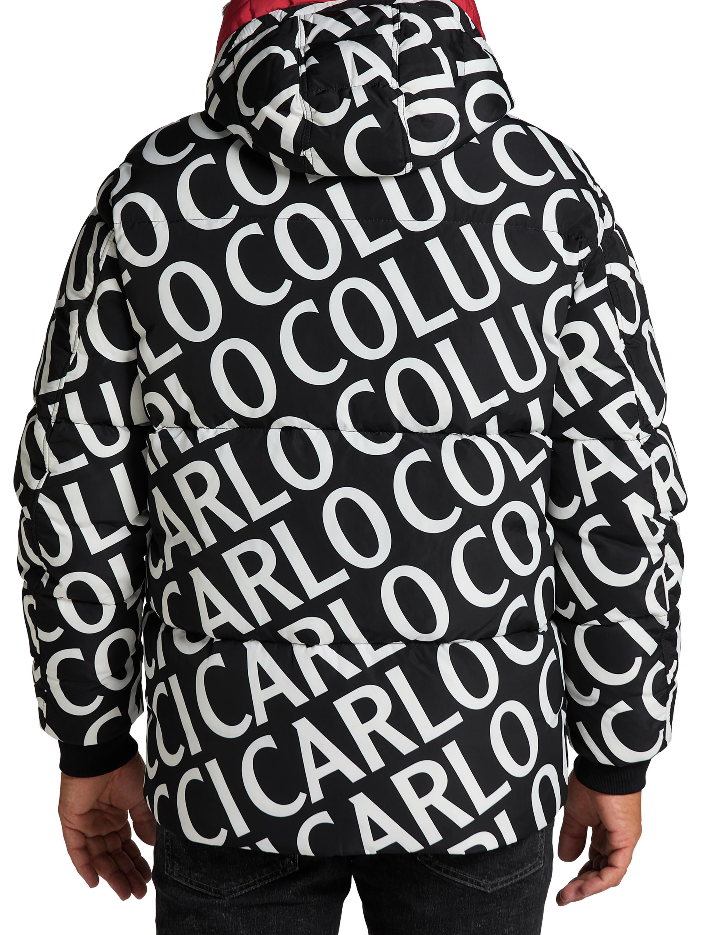 Longblouson with big lettering