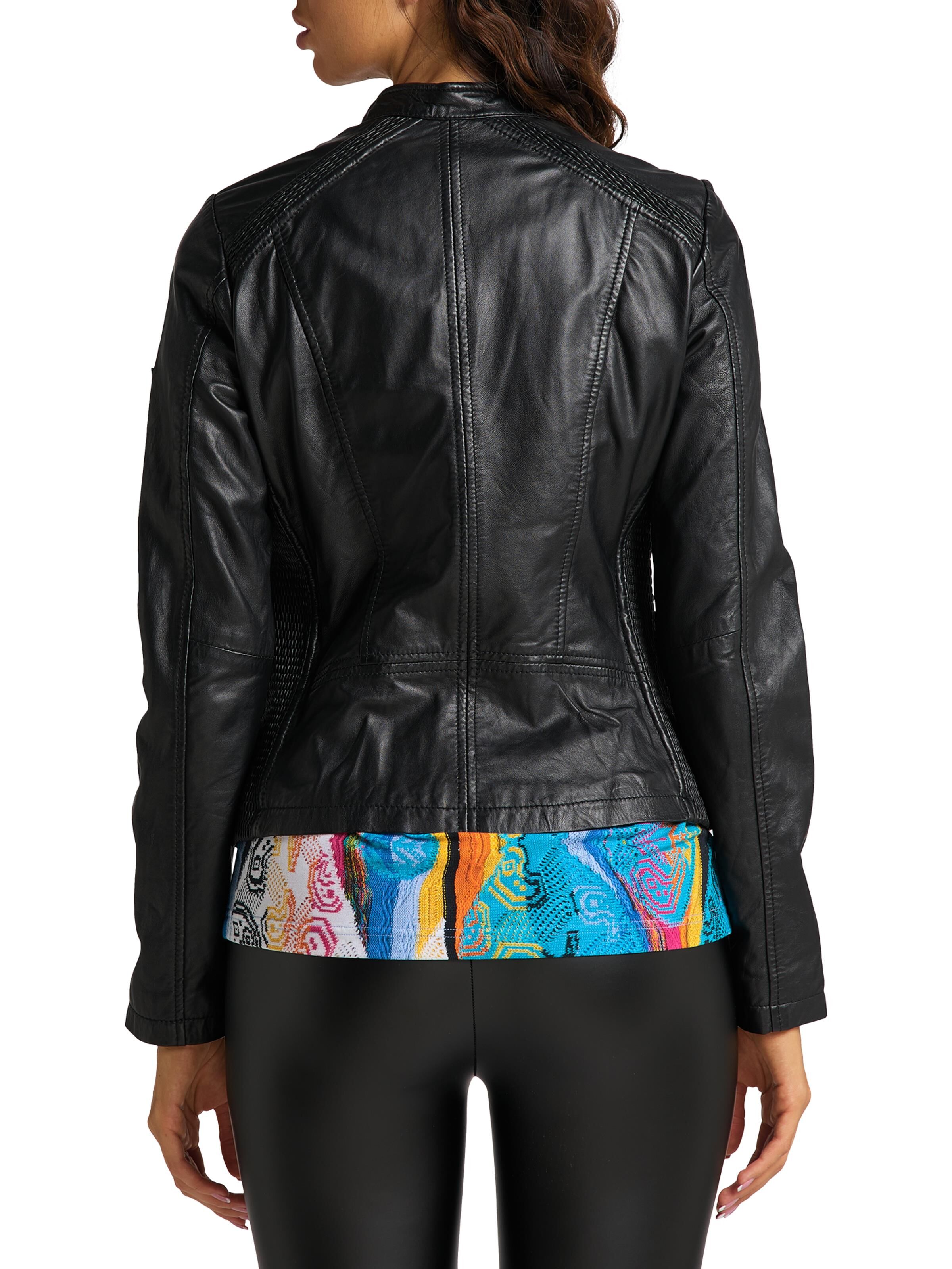  Softe Damen Lederjacke aus Lammnappa