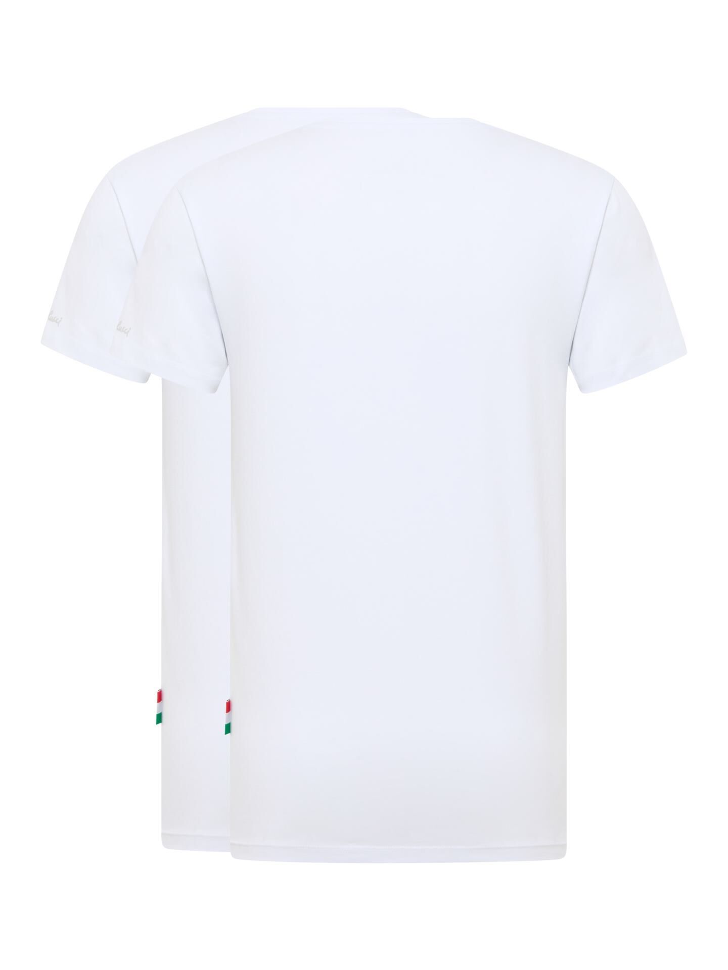 V-Ausschnitt T-Shirt, 2er Pack