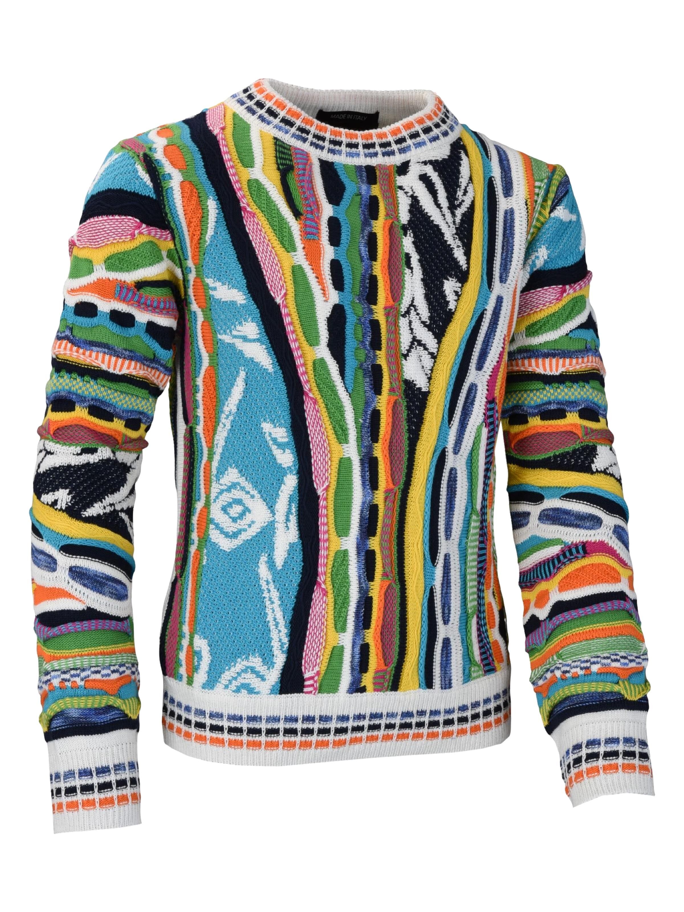  Allover Jungen-Strickpullover mit Struktur