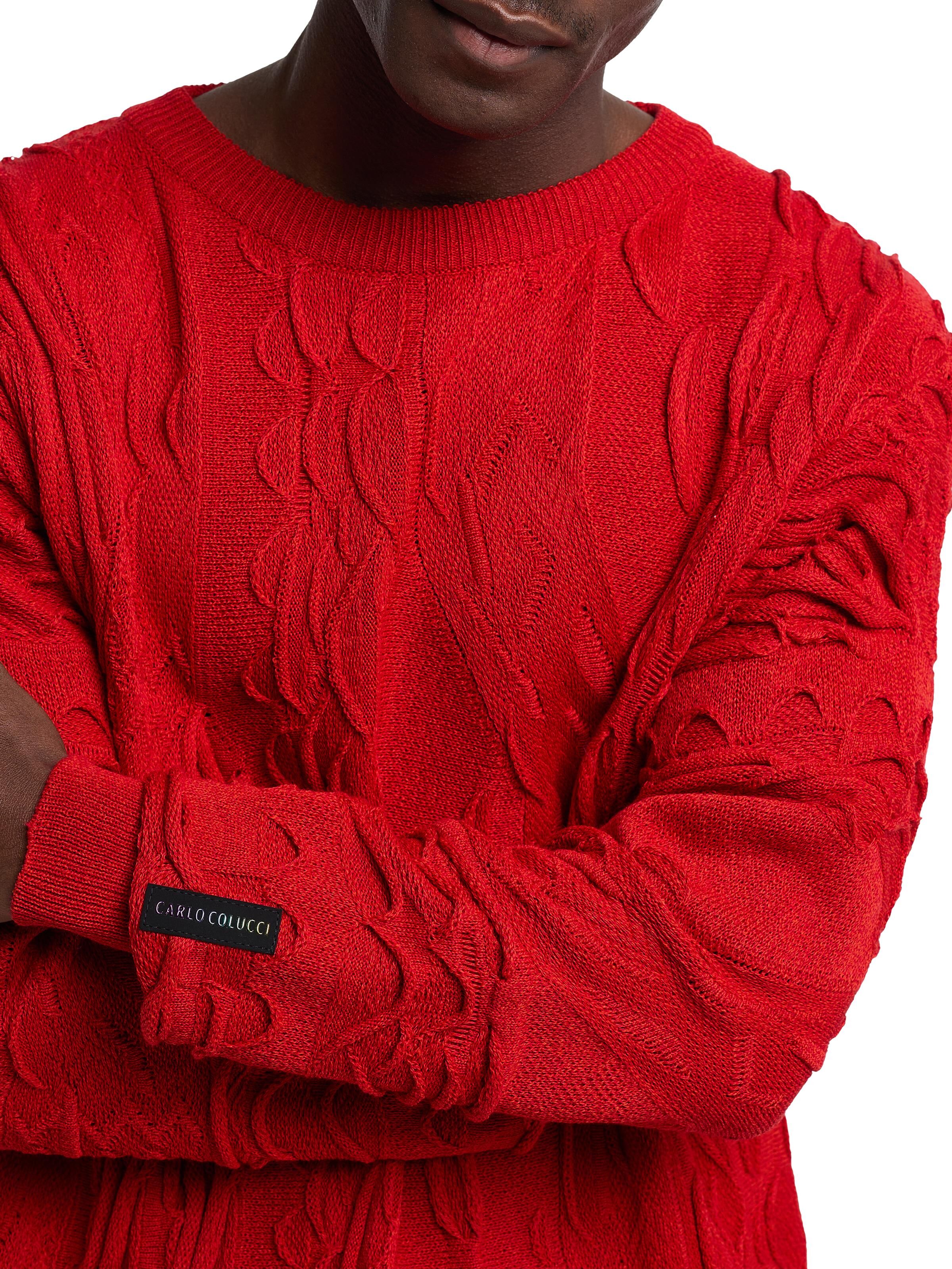 Crewneck Sweater Carlo Colucci Pullover Damen Carlo Colucci