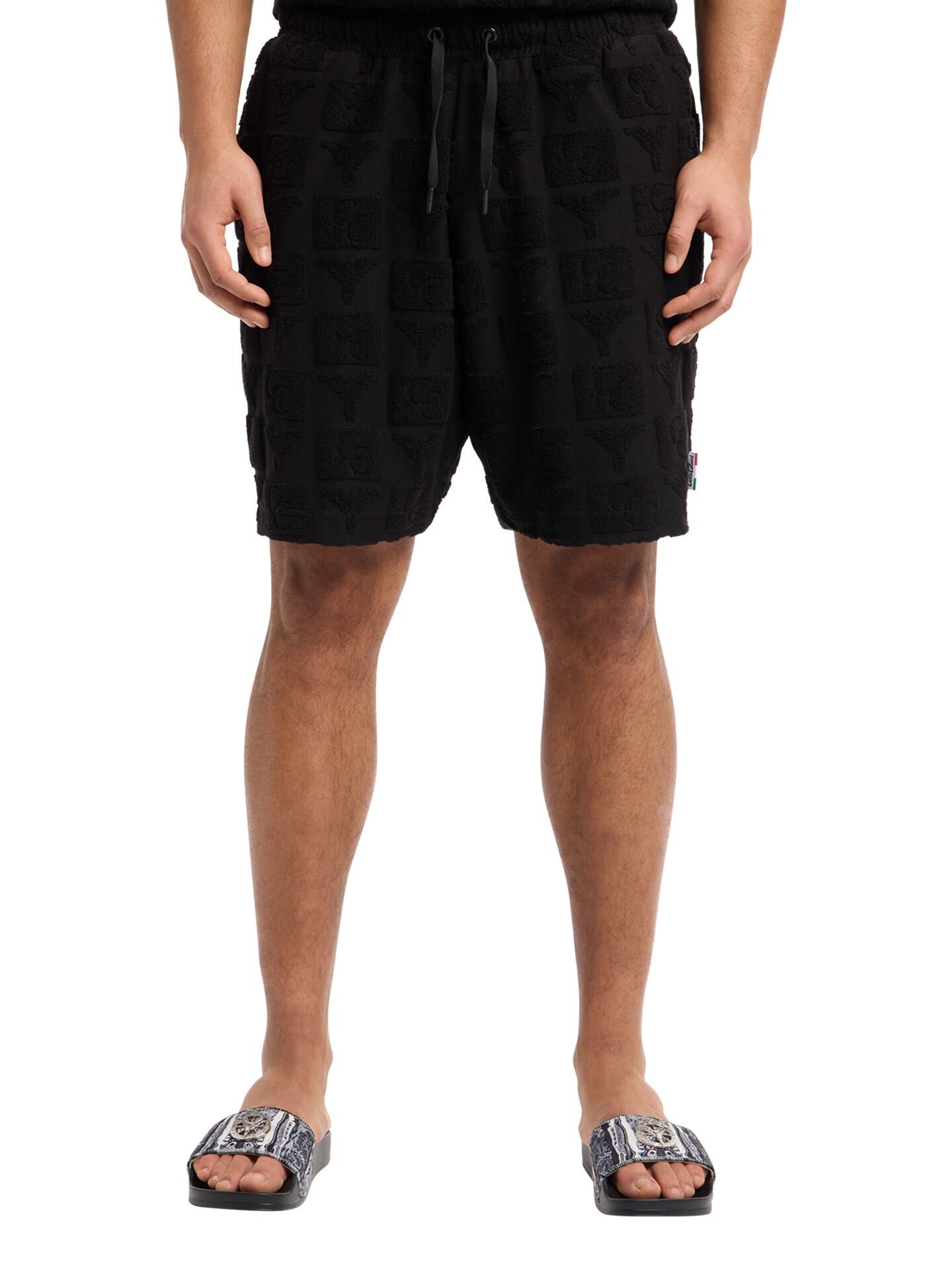  Oversize short with terry cloth