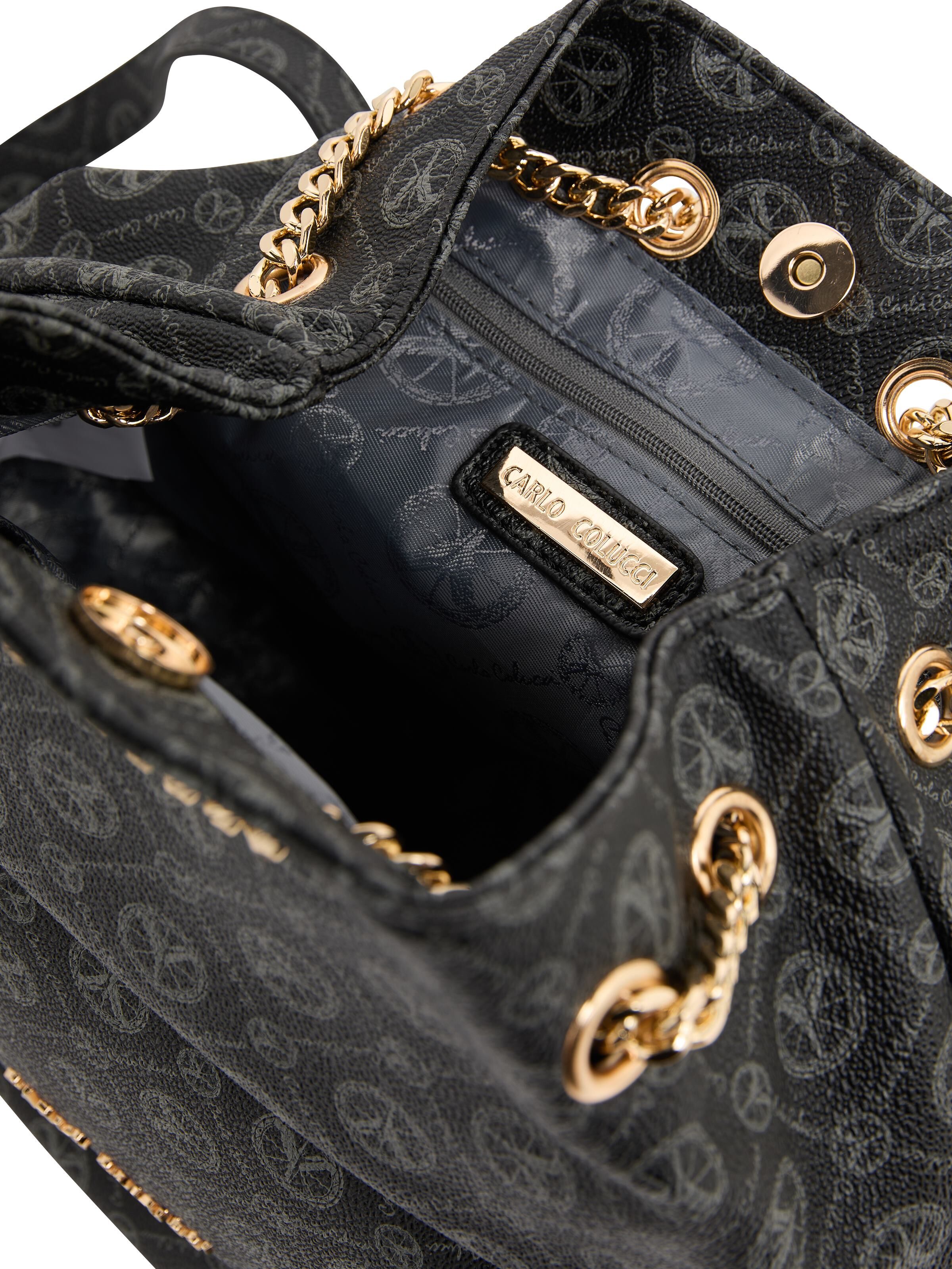 Backpack with charms