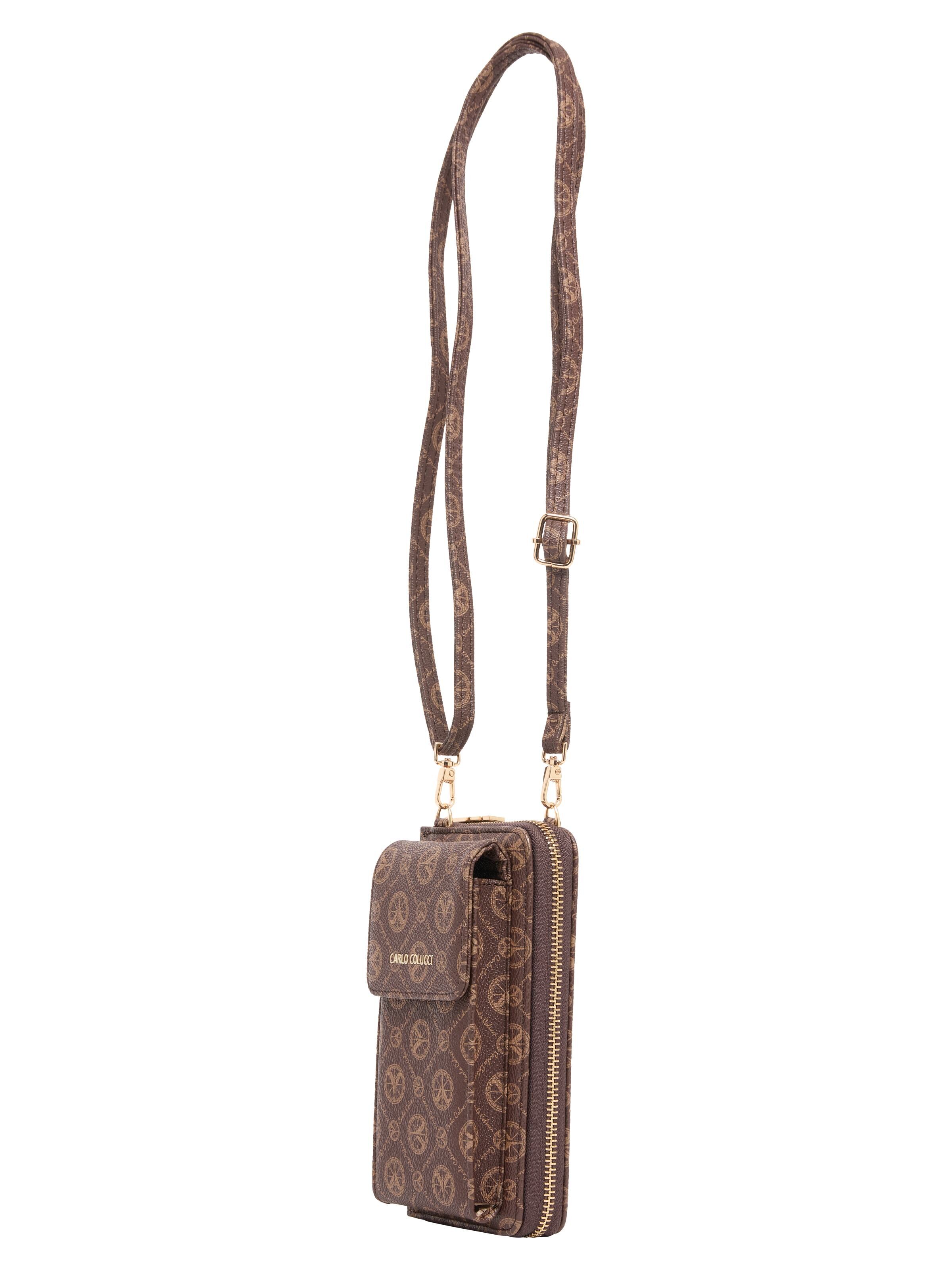 Mobile phone wallet with logoprint