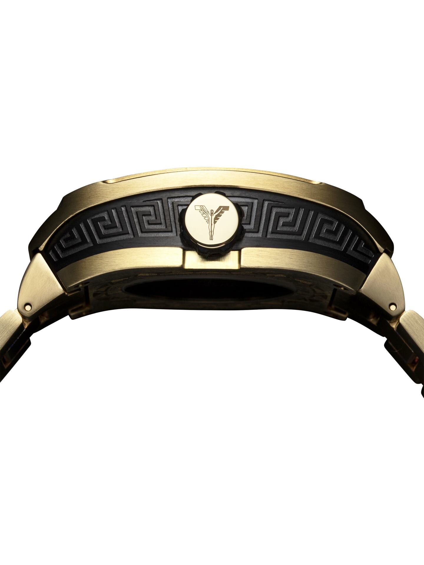 Stainless steel watch with folding clasp | Gold | CC-104-2-72