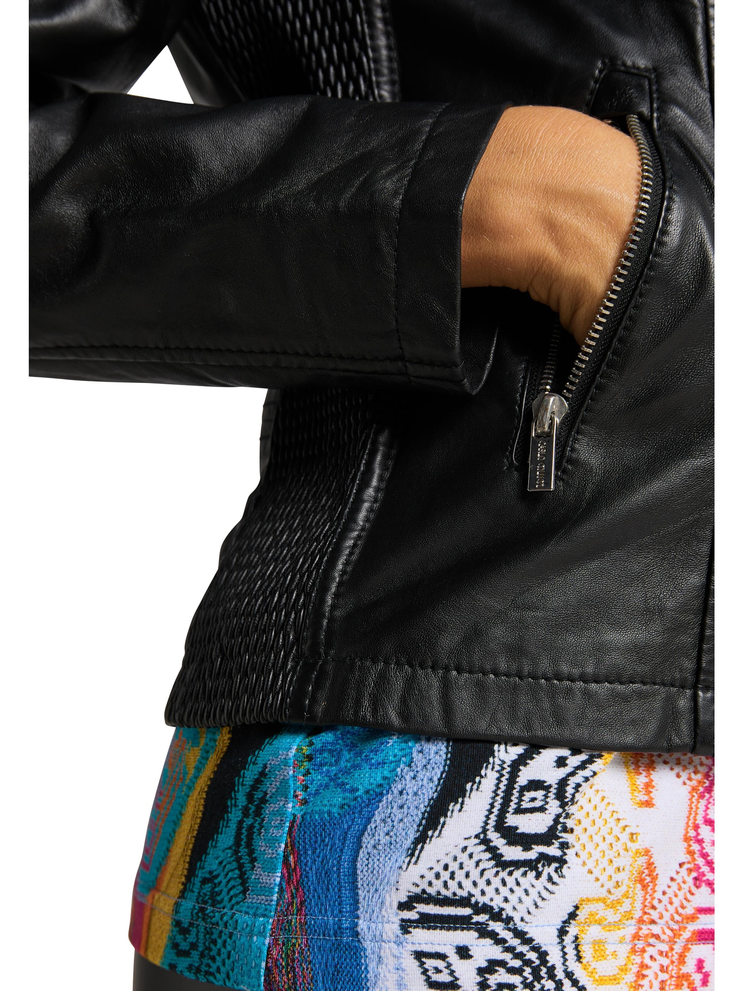  Softe Damen Lederjacke aus Lammnappa