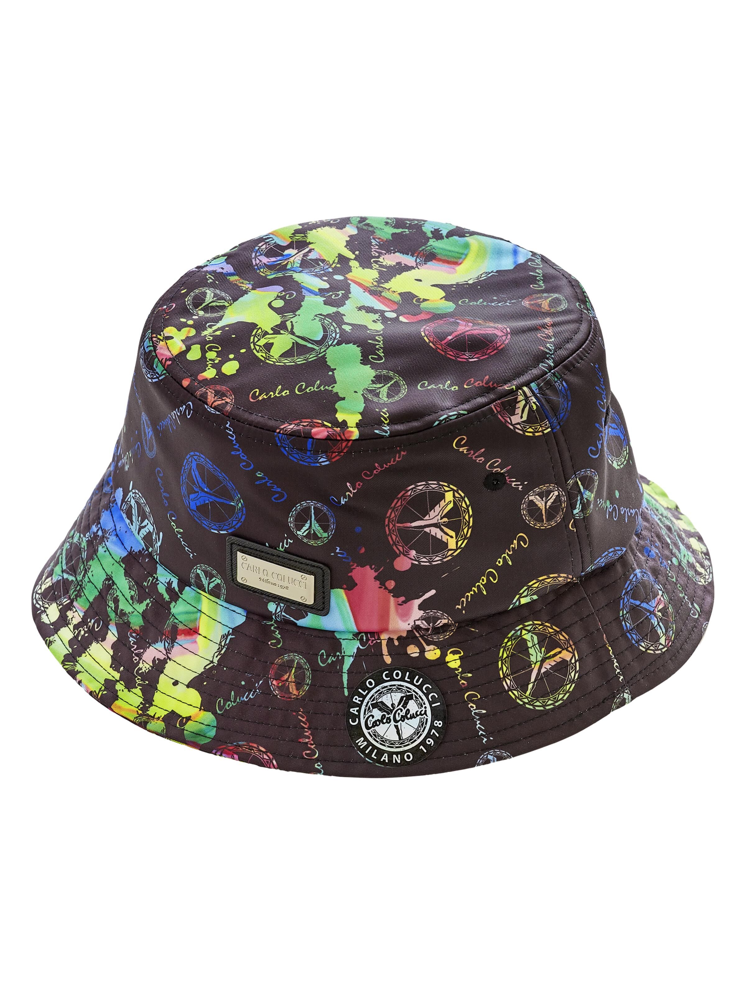 Fischerhut Mit Katzen-Muster - Leichter Sonnenhut Für Damen & Herren