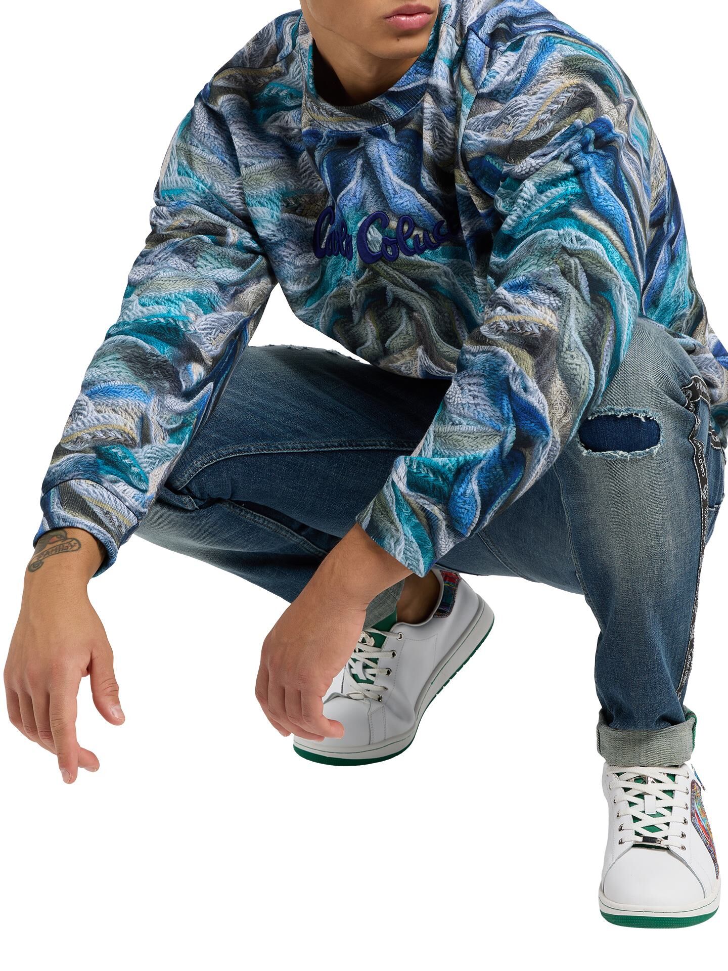 Sweatshirt - Artificial Knit