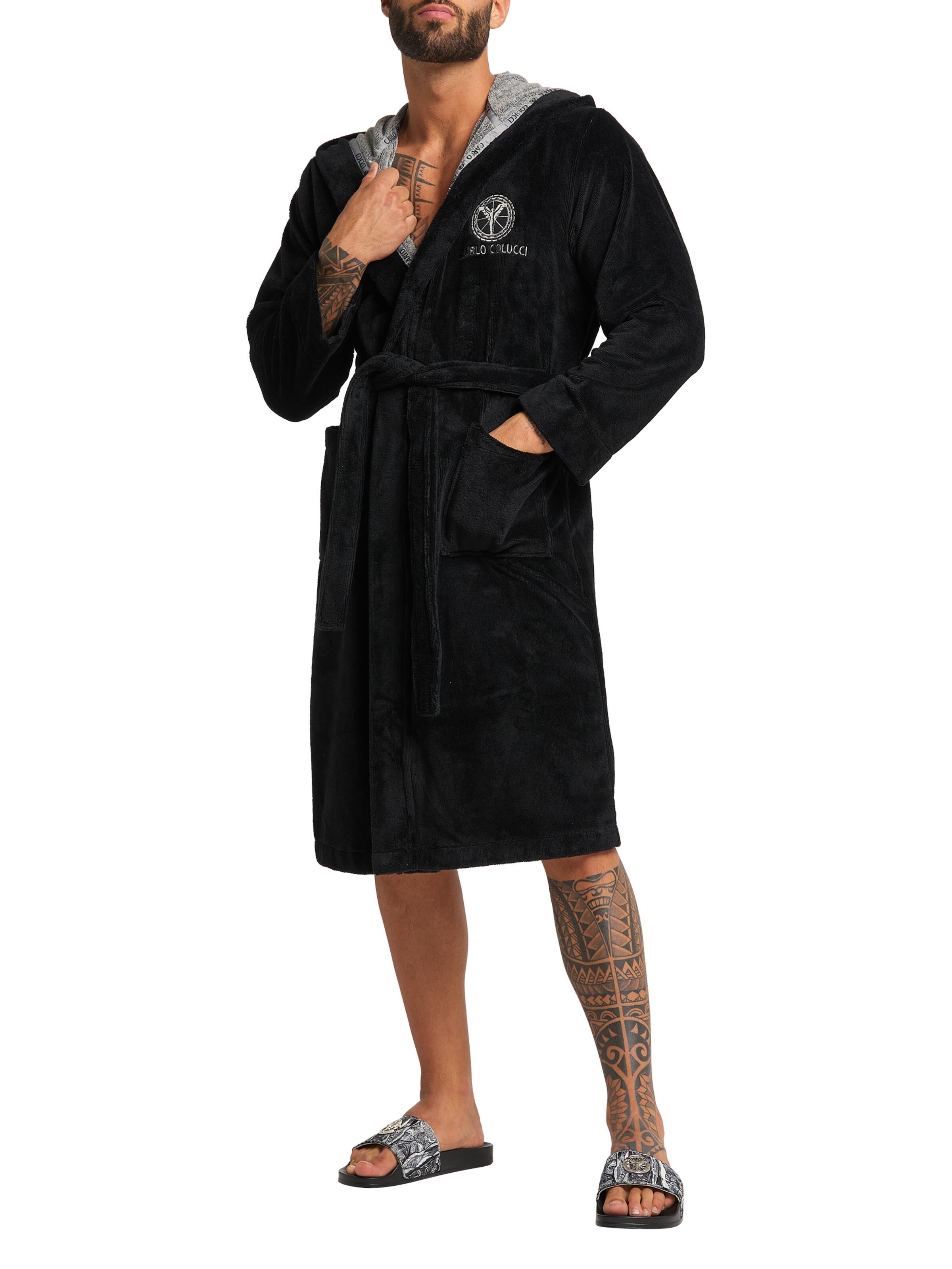 Bademantel mit Kapuze