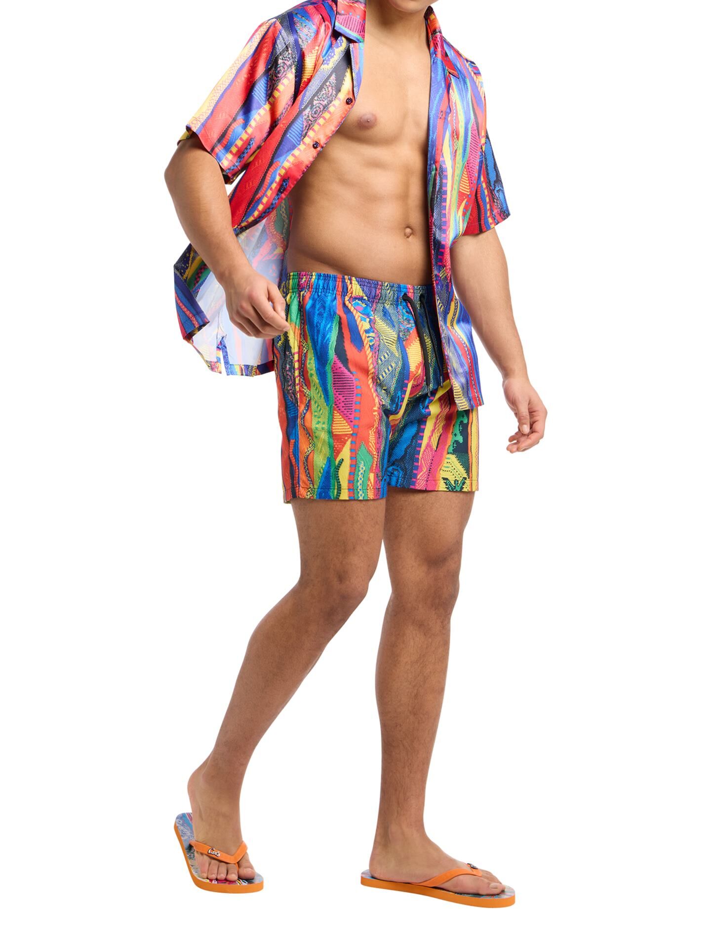  Shirt with knit print