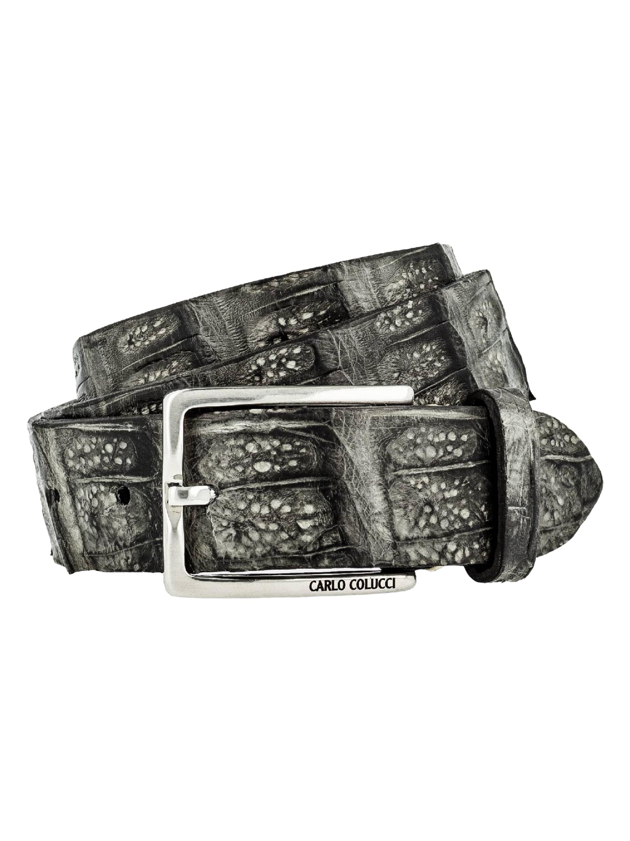 Hochwertiger Gürtel aus echtem Kaimanleder