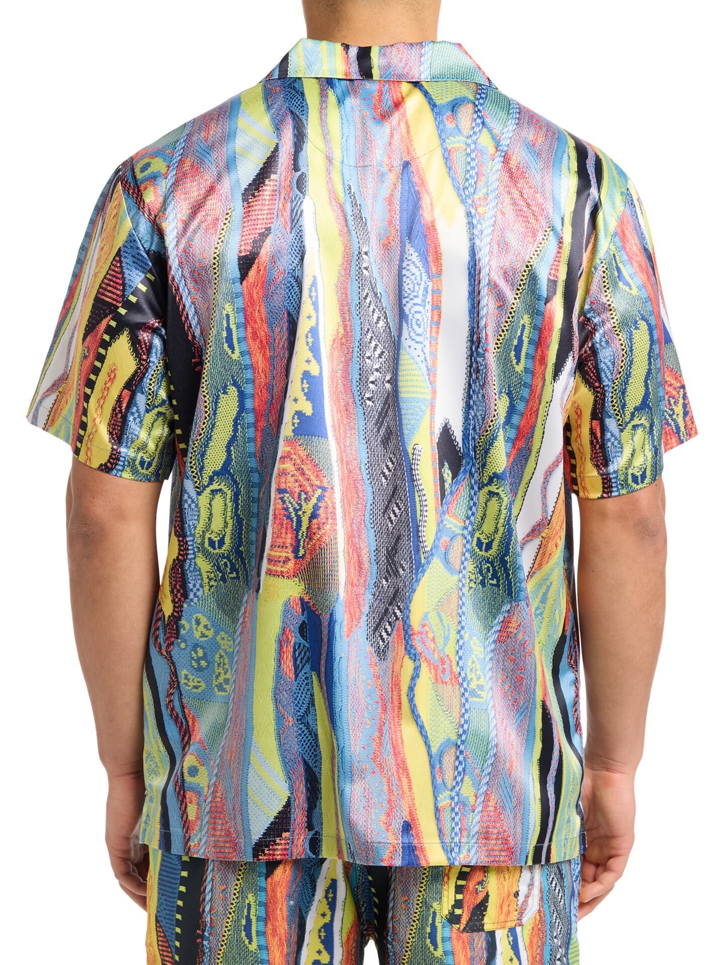  Shirt with knit print