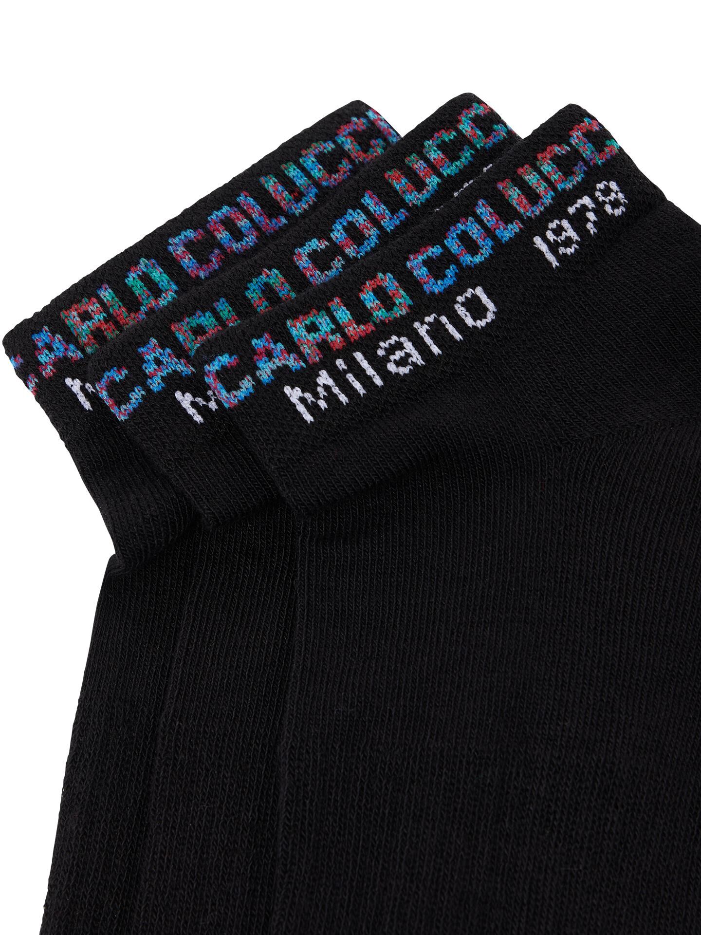 Sport sneaker socks with terry sole, 3-pack