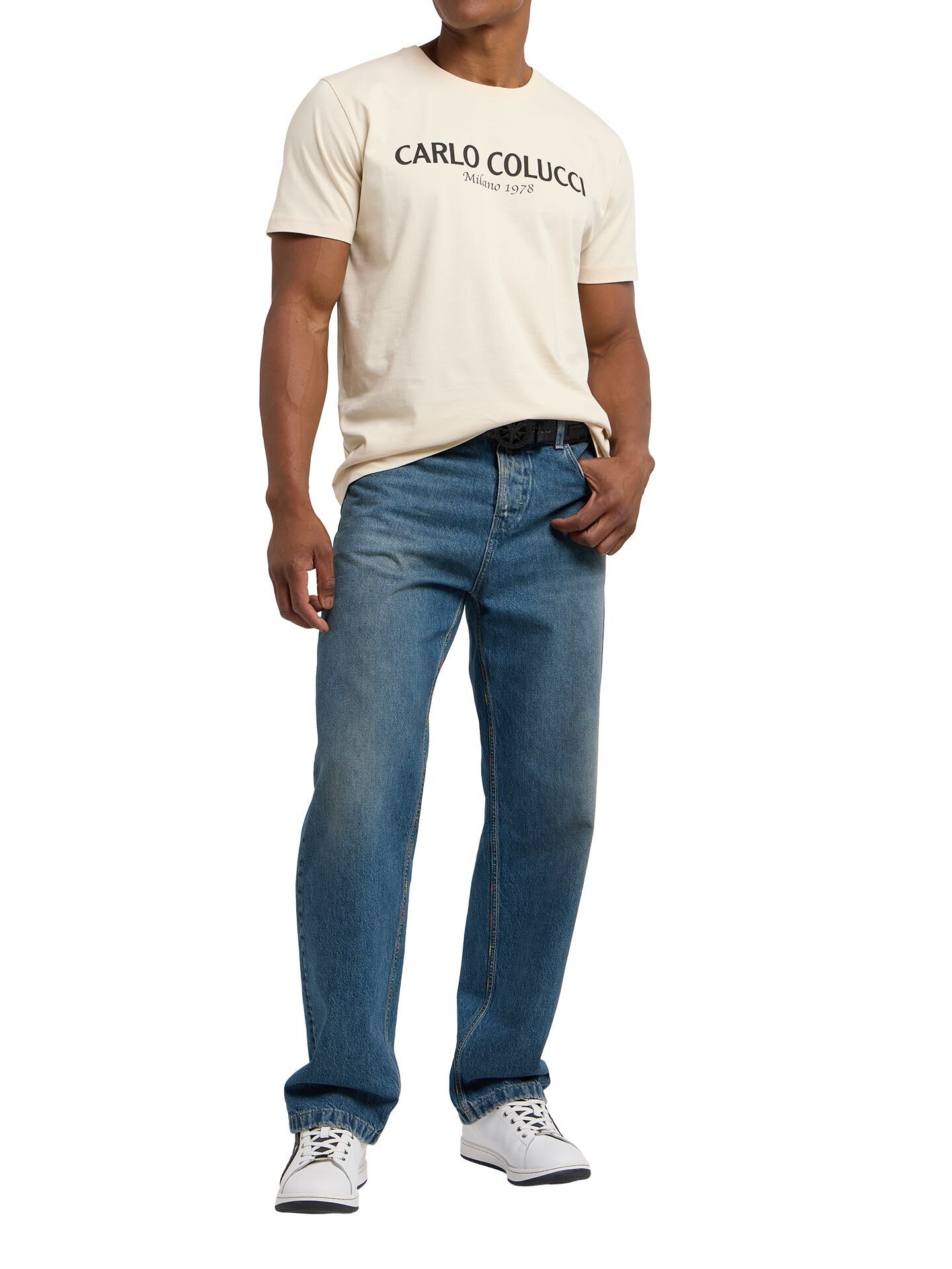 T-Shirt mit Logoprint
