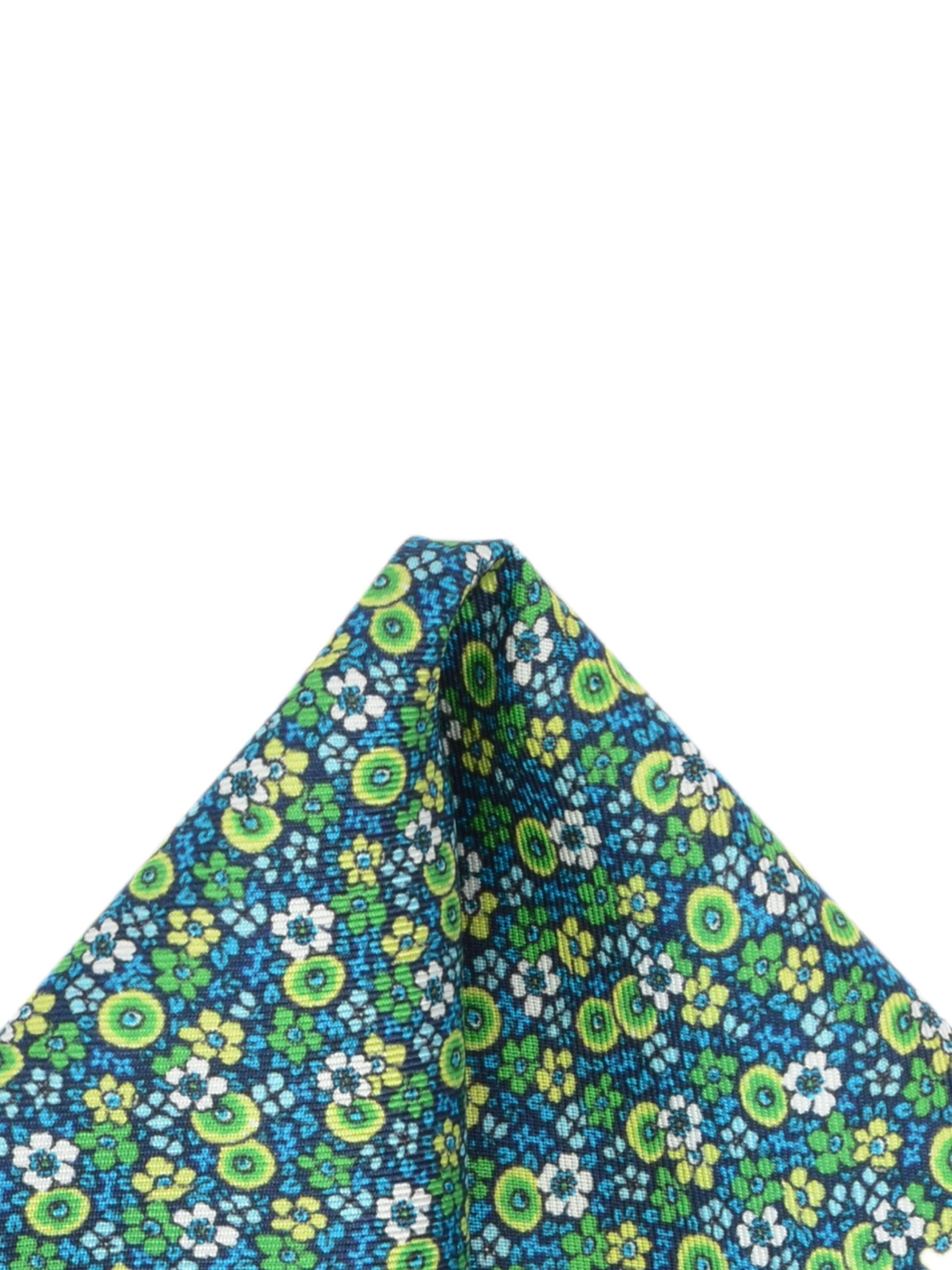 Elegantes Einstecktuch mit Floralem Muster