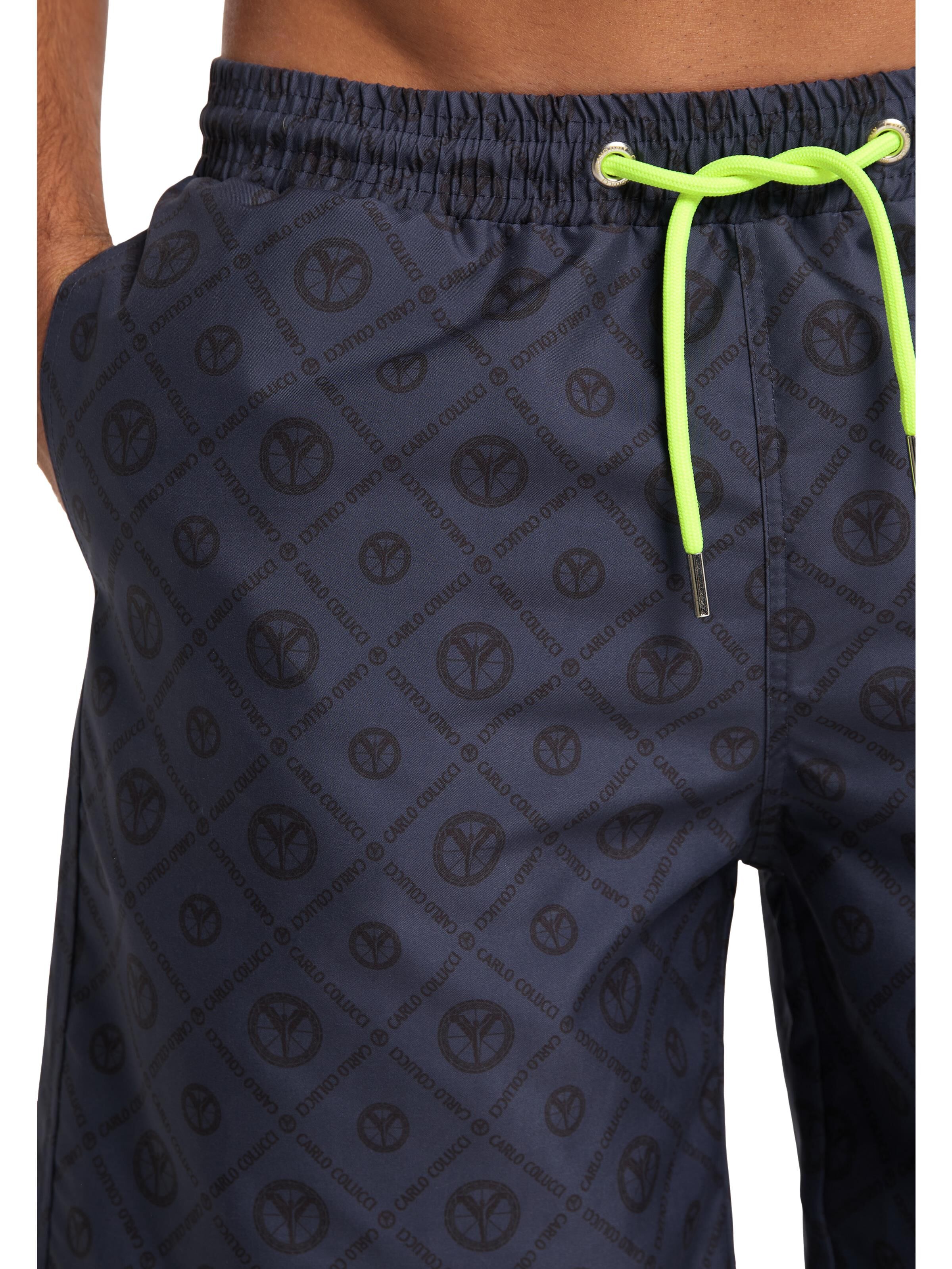 Herren Badehose mit Logodruck
