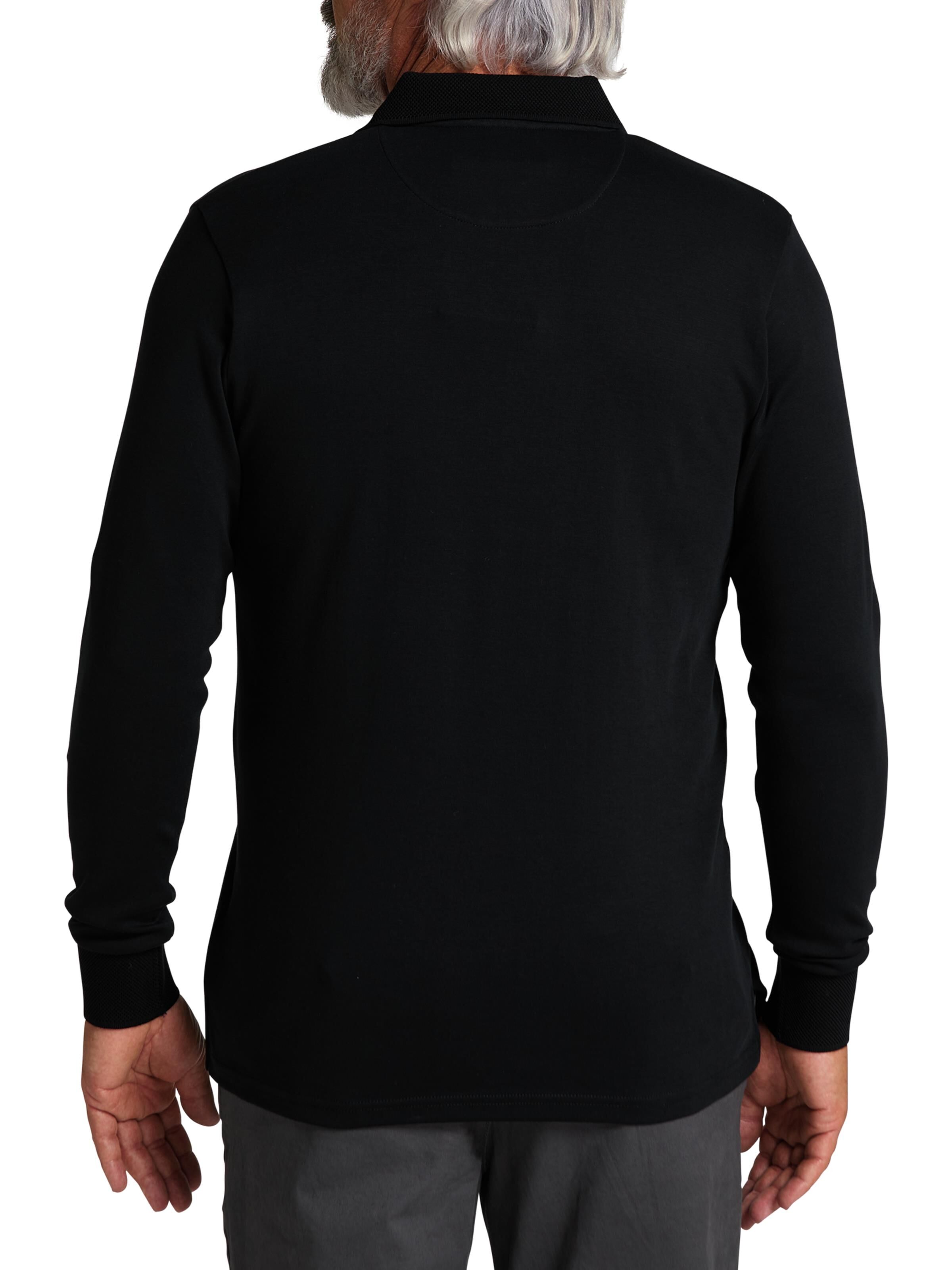  Long-sleeve poloshirt