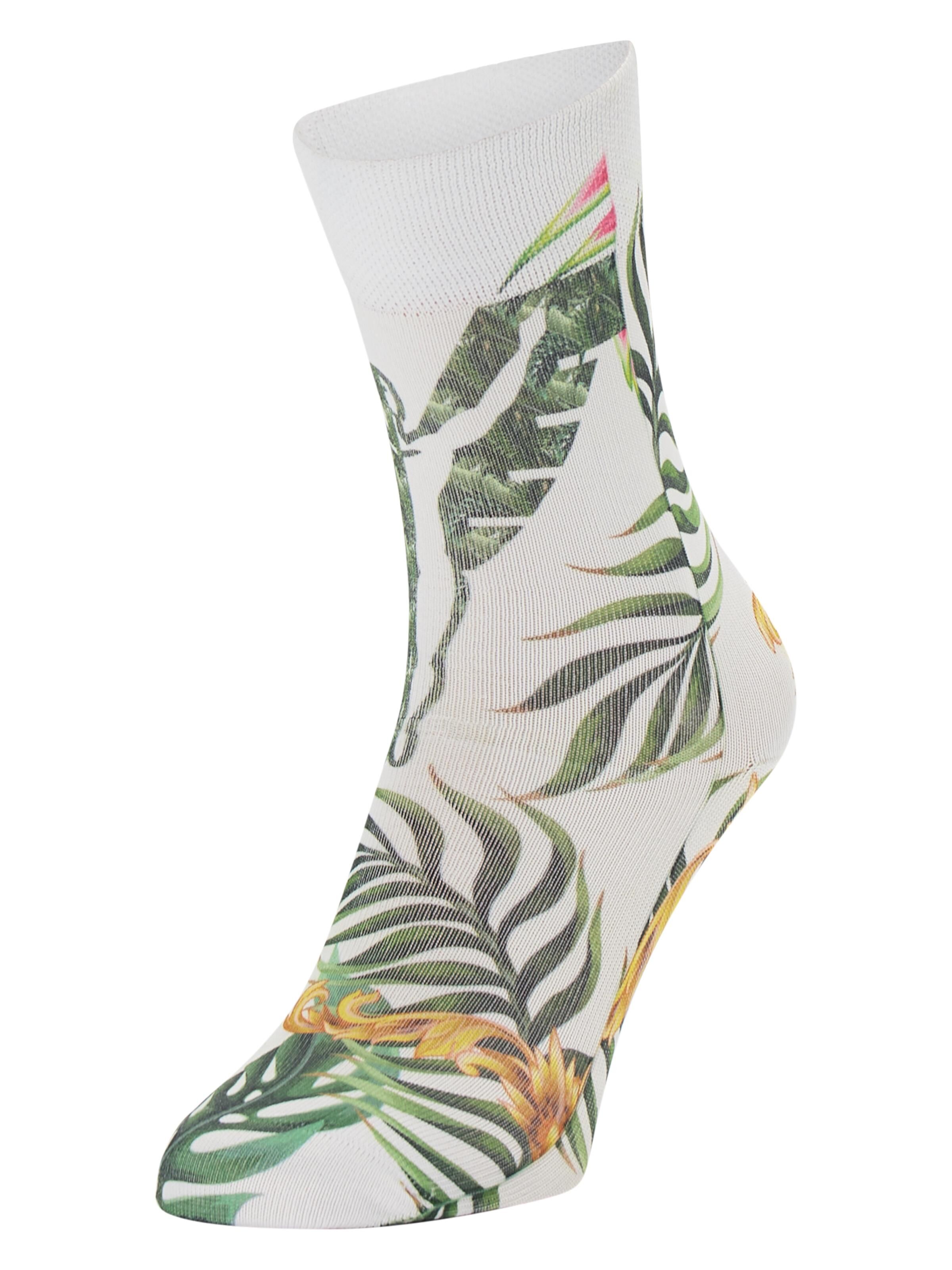 Bedruckte Socken -Farn-Ikarus-