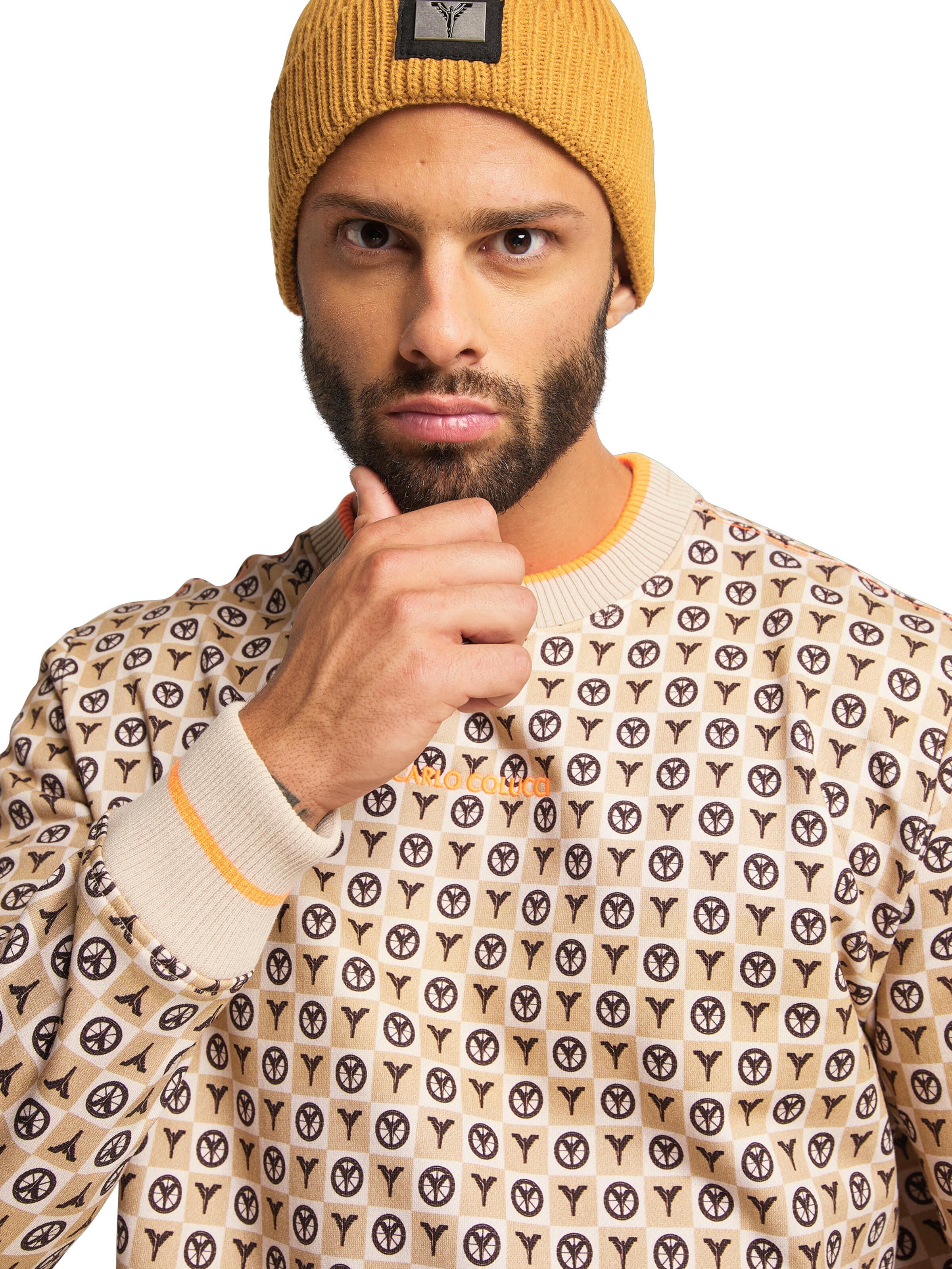 Gestrickte Fischmann Mütze