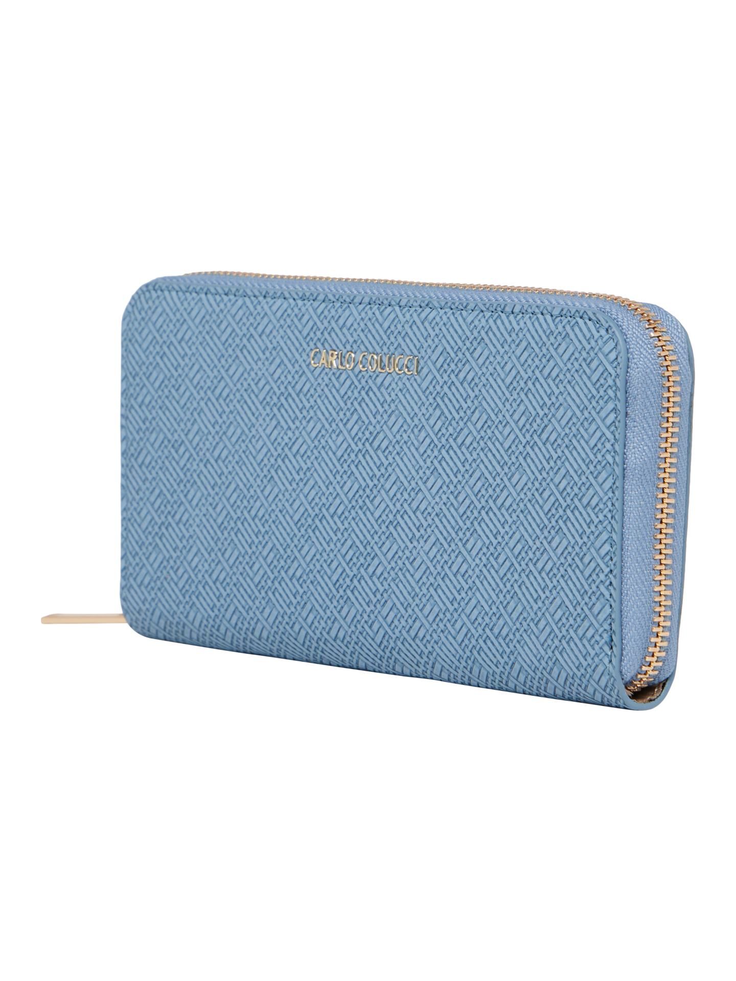  Wallet in raffia look