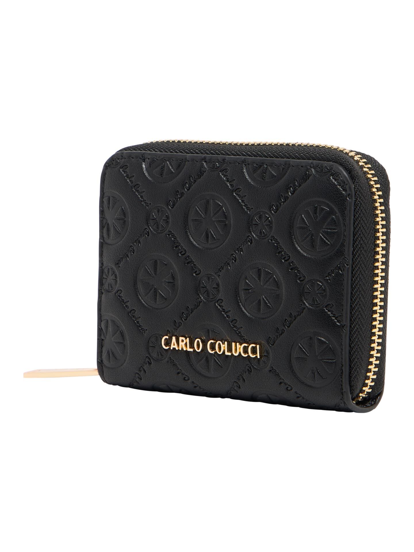 Kleine Geldbörse mit eingestanztem Logo