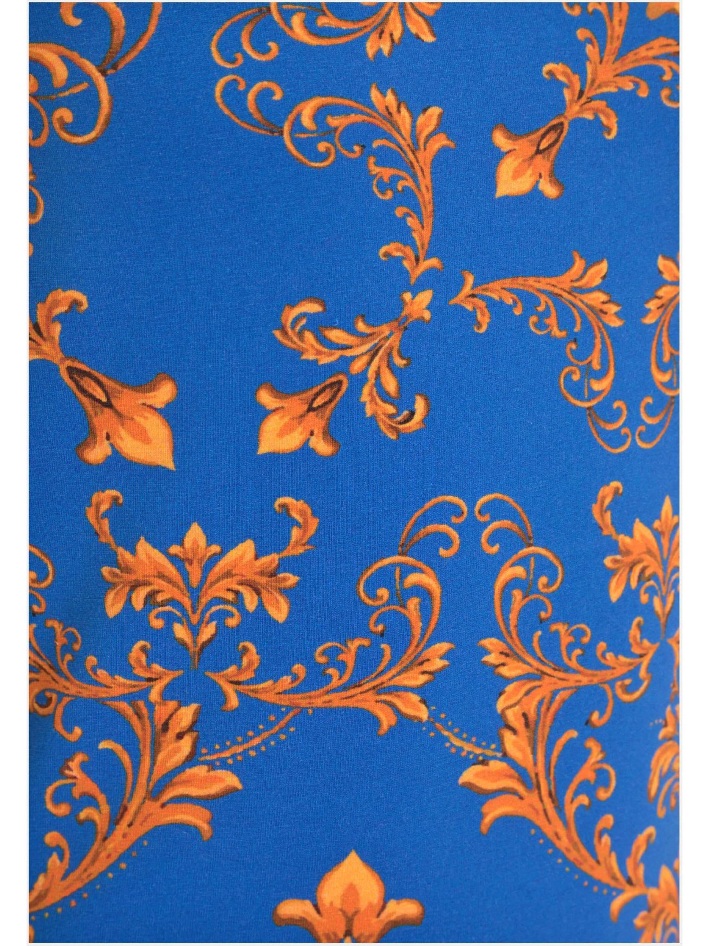 Girls T-shirt with baroque-pattern