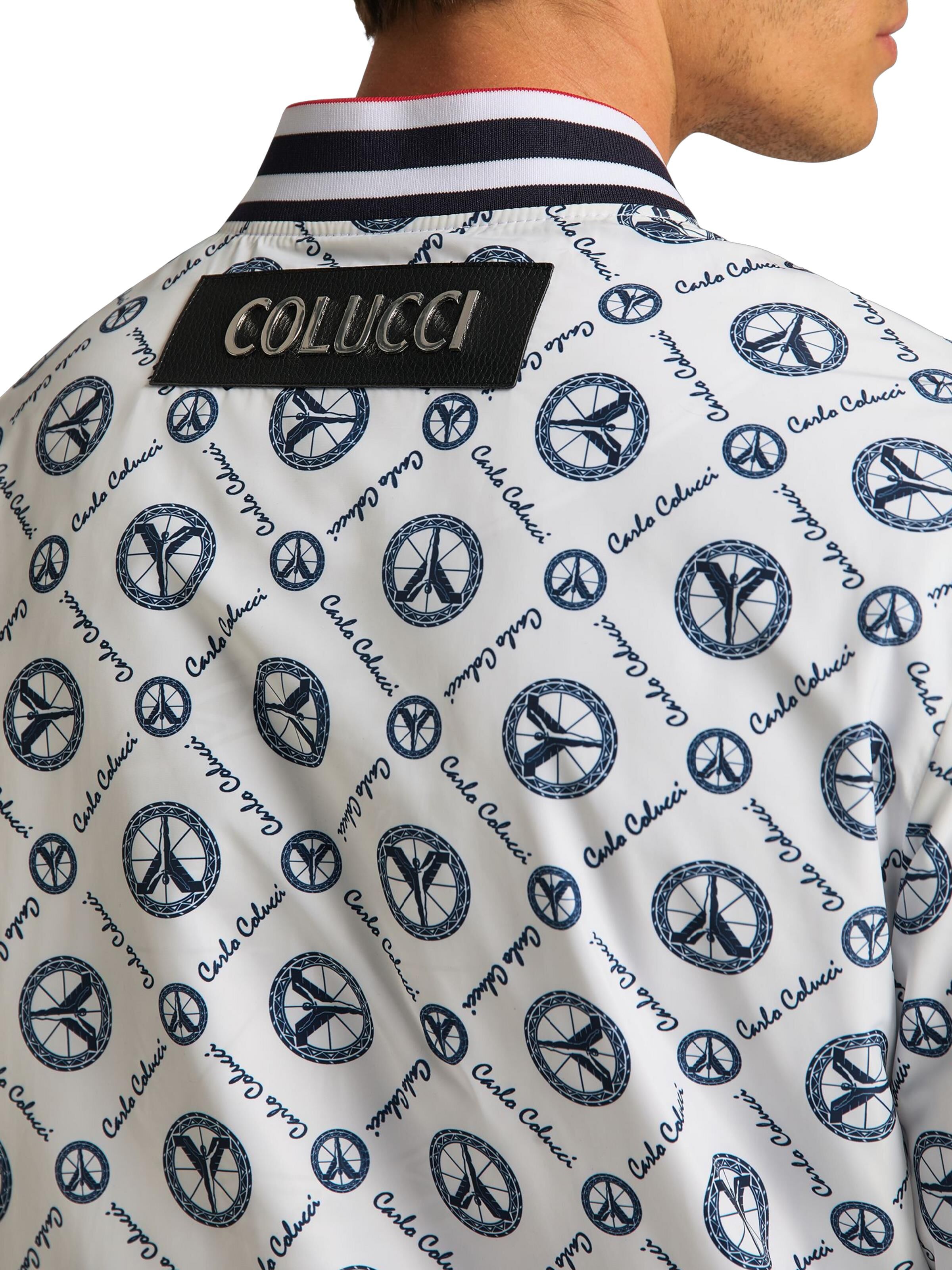 Sommer Blouson mit Logodruck