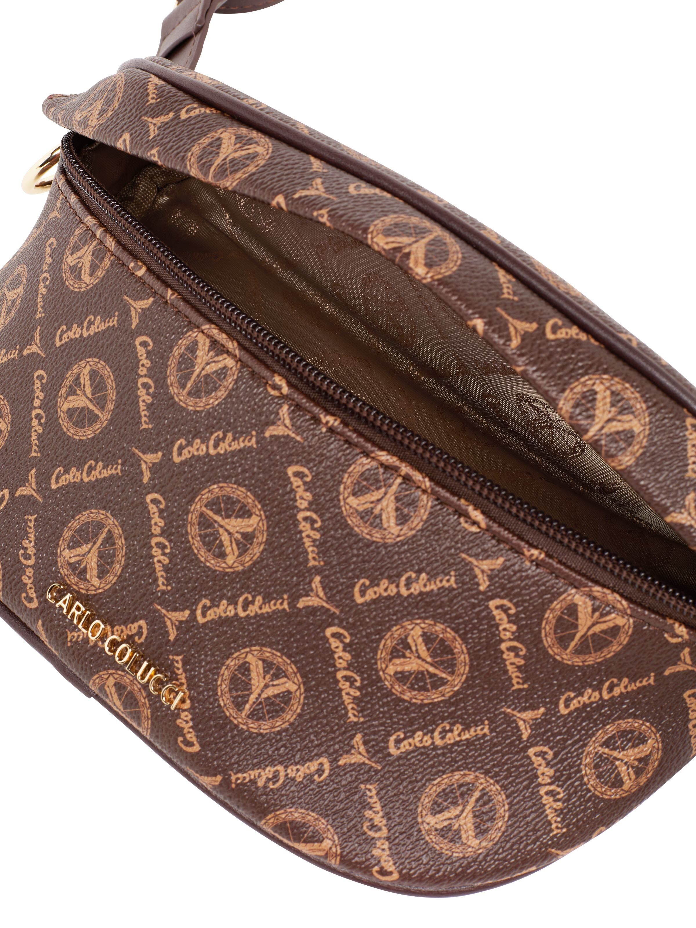  Shoulder bag with logo print
