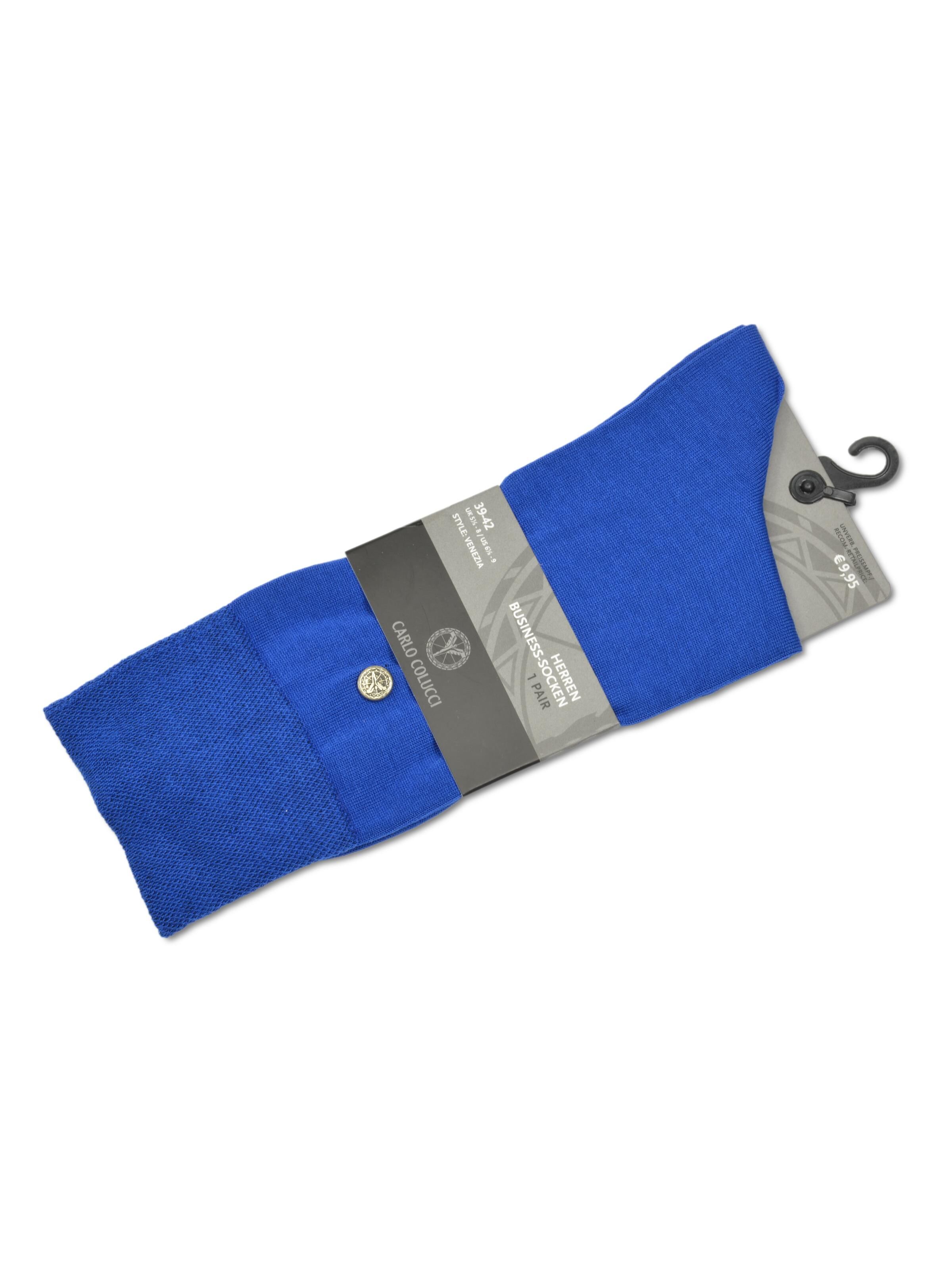 Merzerisierte Herrensocke mit Niete